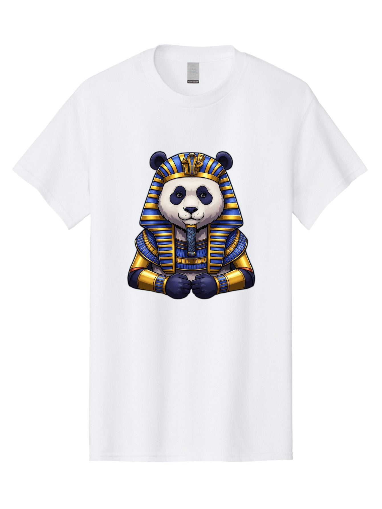 Panda-Pharaoh-3 Men'S Graphic Tee, 100% Cotton, Comfortable Casual Summer Wear, Machine Washable, Vintage Camera, Old Camera, Antique Camera, Black Camera, Classic Photography, Photography Equipment, Nostalgic Device, Film Camera, Camera Art Baf305 4