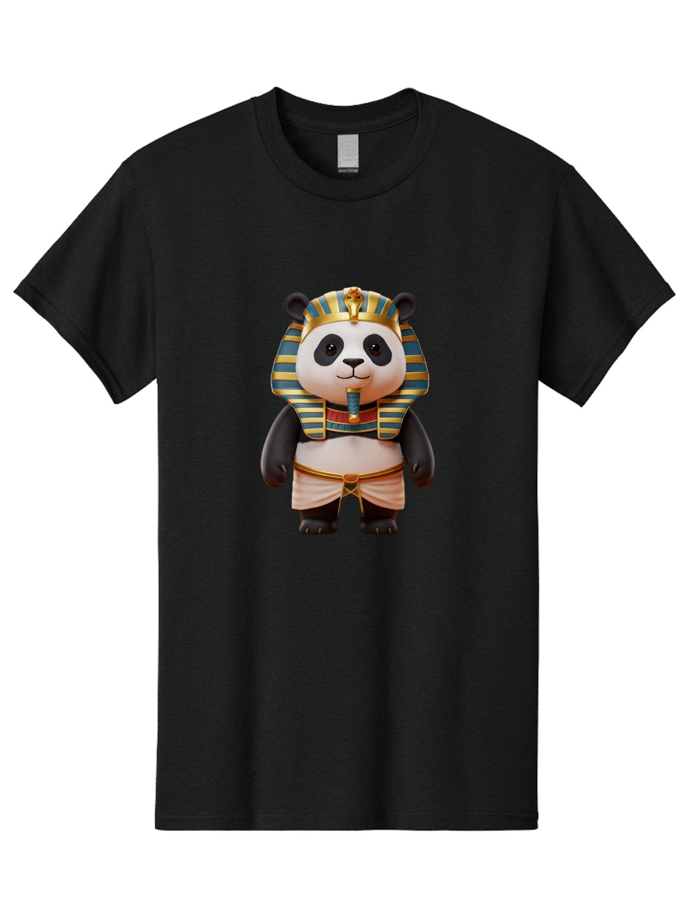 Panda-Pharaoh-4 Men'S Graphic Tee, 100% Cotton, Comfortable Casual Summer Wear, Machine Washable, Vintage Camera, Old Camera, Antique Camera, Black Camera, Classic Photography, Photography Equipment, Nostalgic Device, Film Camera, Camera Art Baf306 11