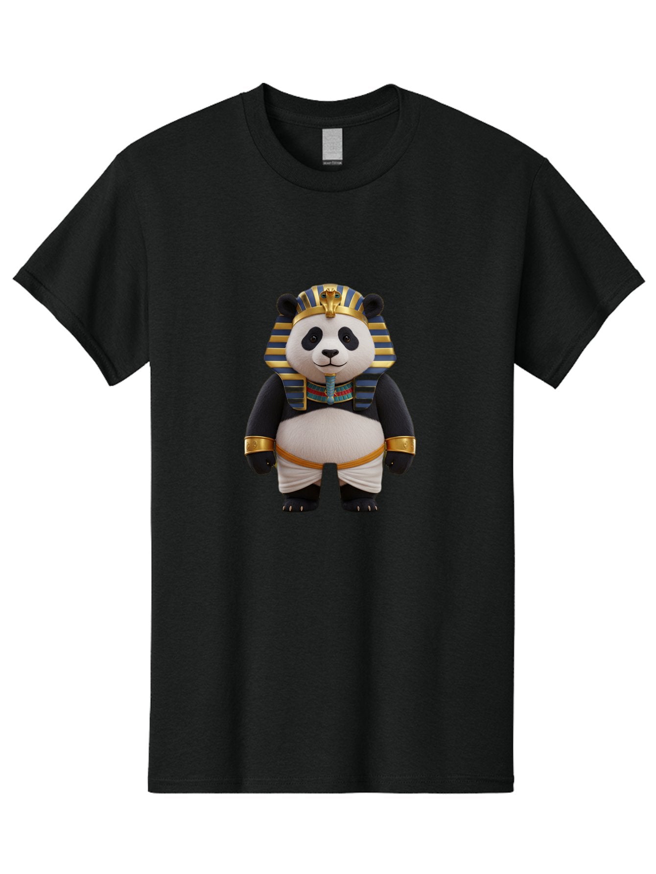 Panda-Pharaoh-6 Men'S Graphic Tee, 100% Cotton, Comfortable Casual Summer Wear, Machine Washable, Vintage Camera, Old Camera, Antique Camera, Black Camera, Classic Photography, Photography Equipment, Nostalgic Device, Film Camera, Camera Art Baf308