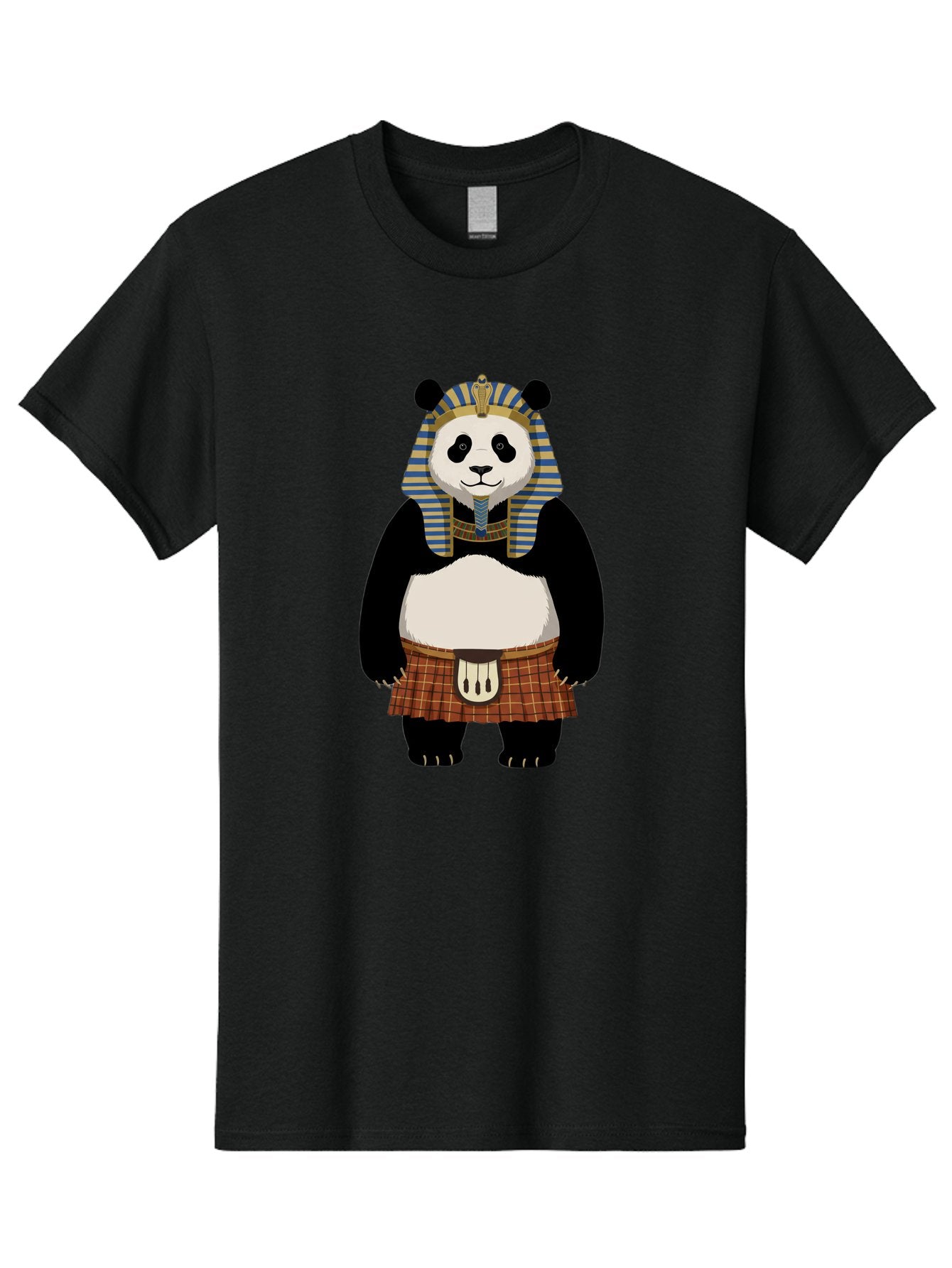 Panda-Pharaoh-7 Men'S Graphic Tee, 100% Cotton, Comfortable Casual Summer Wear, Machine Washable, Vintage Camera, Old Camera, Antique Camera, Black Camera, Classic Photography, Photography Equipment, Nostalgic Device, Film Camera, Camera Art Baf309 11
