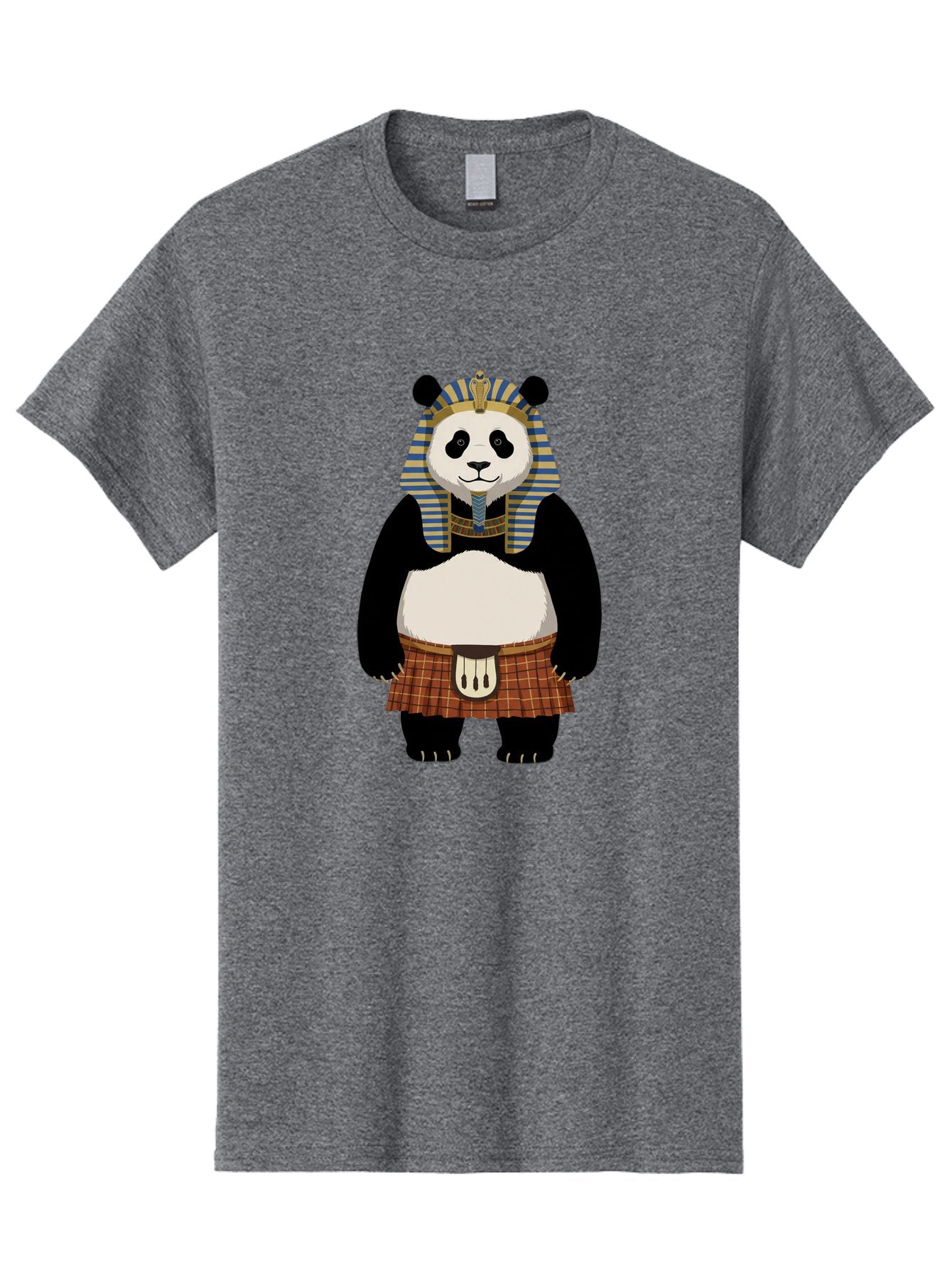Panda-Pharaoh-7 Men'S Graphic Tee, 100% Cotton, Comfortable Casual Summer Wear, Machine Washable, Vintage Camera, Old Camera, Antique Camera, Black Camera, Classic Photography, Photography Equipment, Nostalgic Device, Film Camera, Camera Art Baf309 3