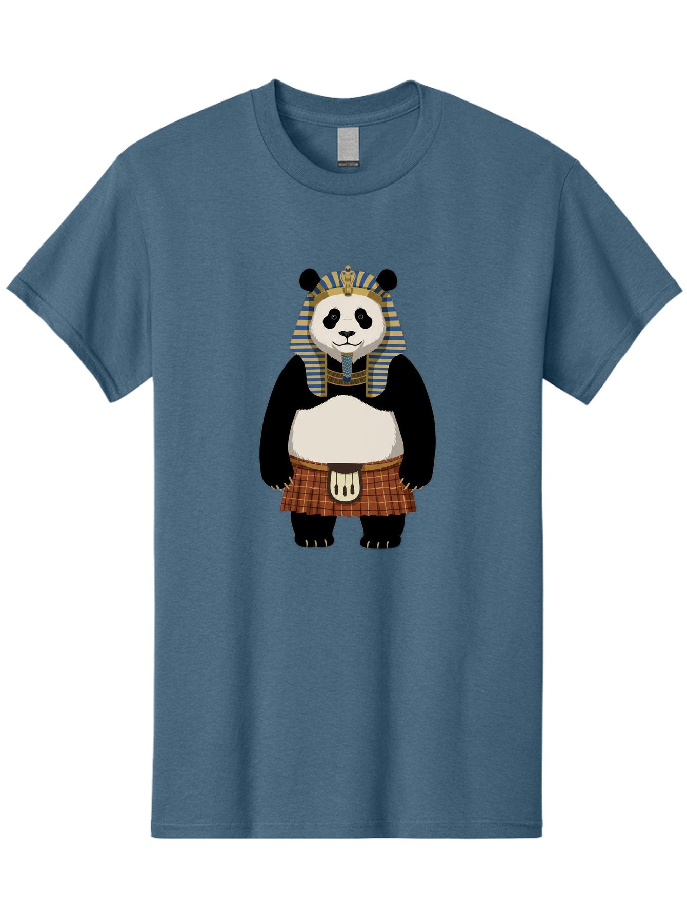 Panda-Pharaoh-7 Men'S Graphic Tee, 100% Cotton, Comfortable Casual Summer Wear, Machine Washable, Vintage Camera, Old Camera, Antique Camera, Black Camera, Classic Photography, Photography Equipment, Nostalgic Device, Film Camera, Camera Art Baf309