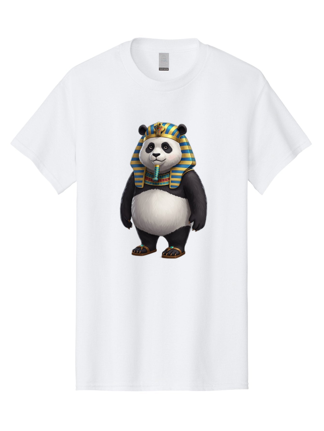 Panda-Pharaoh-8 Men'S Graphic Tee, 100% Cotton, Comfortable Casual Summer Wear, Machine Washable, Vintage Camera, Old Camera, Antique Camera, Black Camera, Classic Photography, Photography Equipment, Nostalgic Device, Film Camera, Camera Art Baf310 6