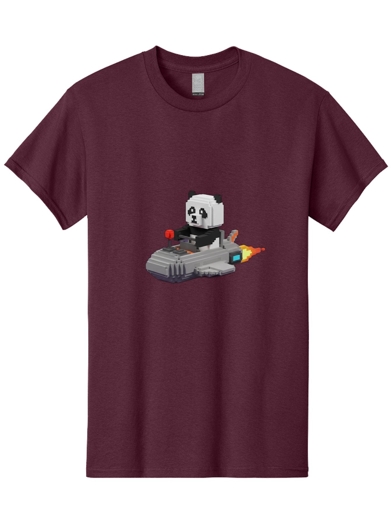Panda-Pilot-1 Men'S Graphic Tee, 100% Cotton, Comfortable Casual Summer Wear, Machine Washable, Vintage Camera, Old Camera, Antique Camera, Black Camera, Classic Photography, Photography Equipment, Nostalgic Device, Film Camera, Camera Art Baf312 4