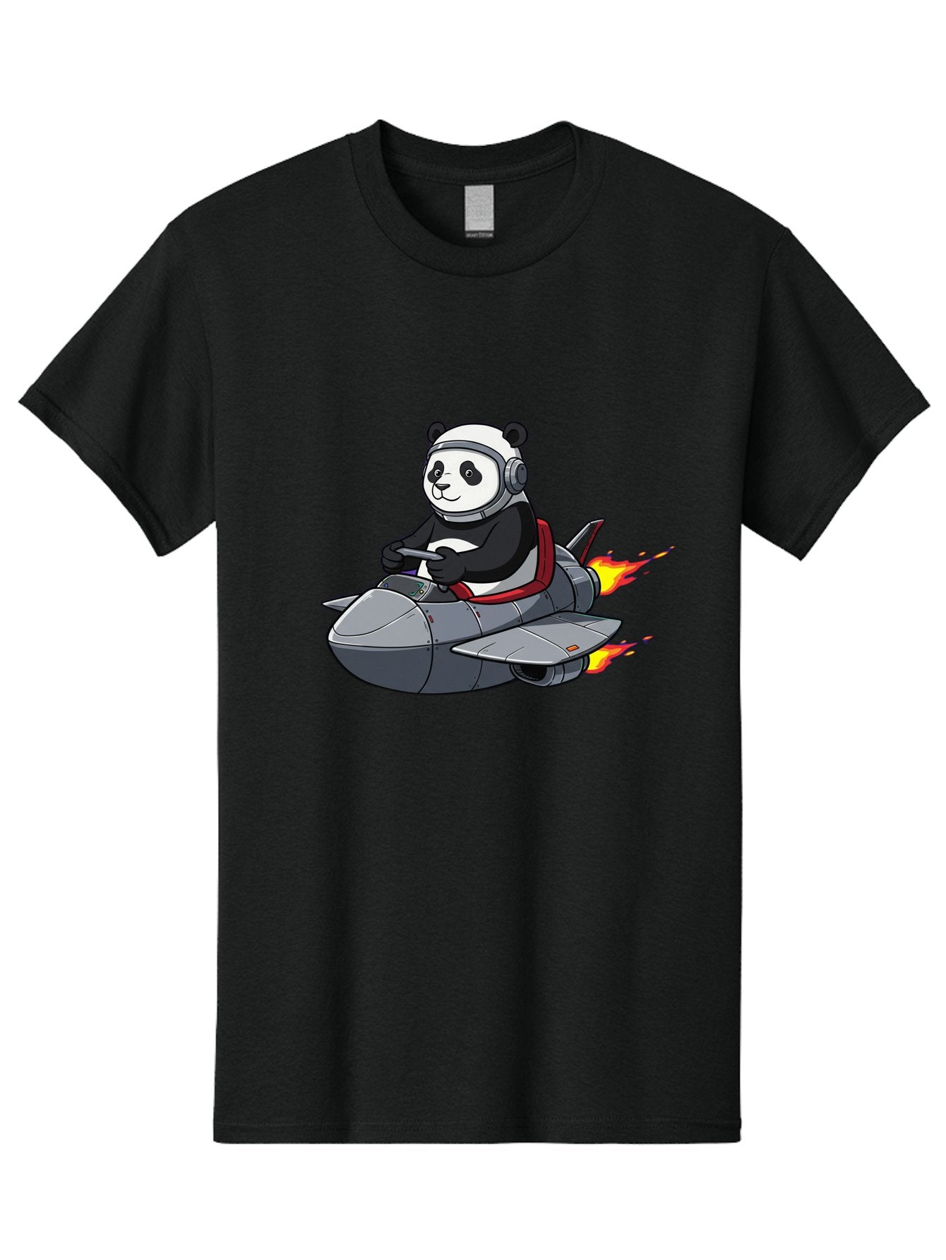 Panda-Pilot-3 Men'S Graphic Tee, 100% Cotton, Comfortable Casual Summer Wear, Machine Washable, Vintage Camera, Old Camera, Antique Camera, Black Camera, Classic Photography, Photography Equipment, Nostalgic Device, Film Camera, Camera Art Baf314 11