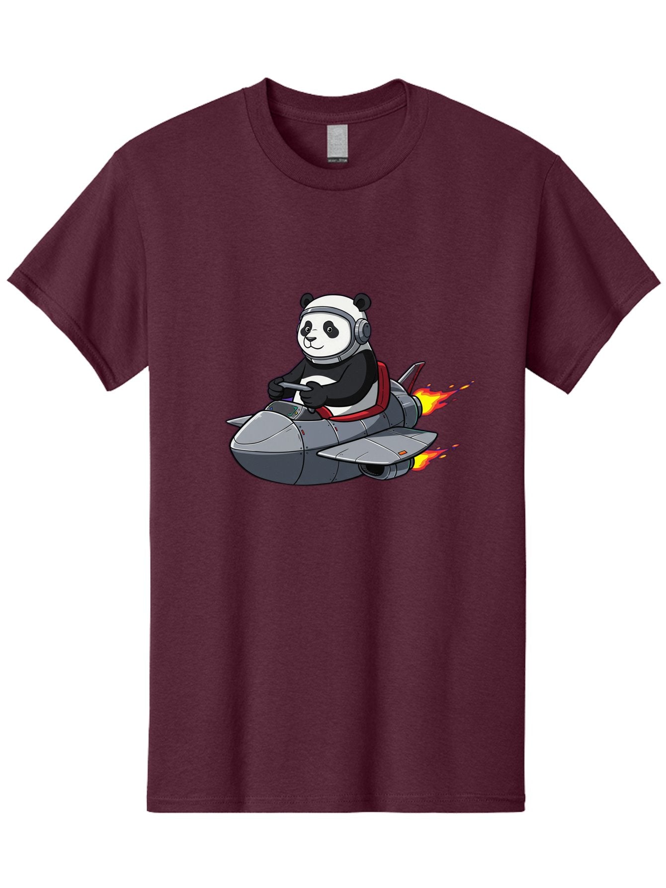 Panda-Pilot-3 Men'S Graphic Tee, 100% Cotton, Comfortable Casual Summer Wear, Machine Washable, Vintage Camera, Old Camera, Antique Camera, Black Camera, Classic Photography, Photography Equipment, Nostalgic Device, Film Camera, Camera Art Baf314