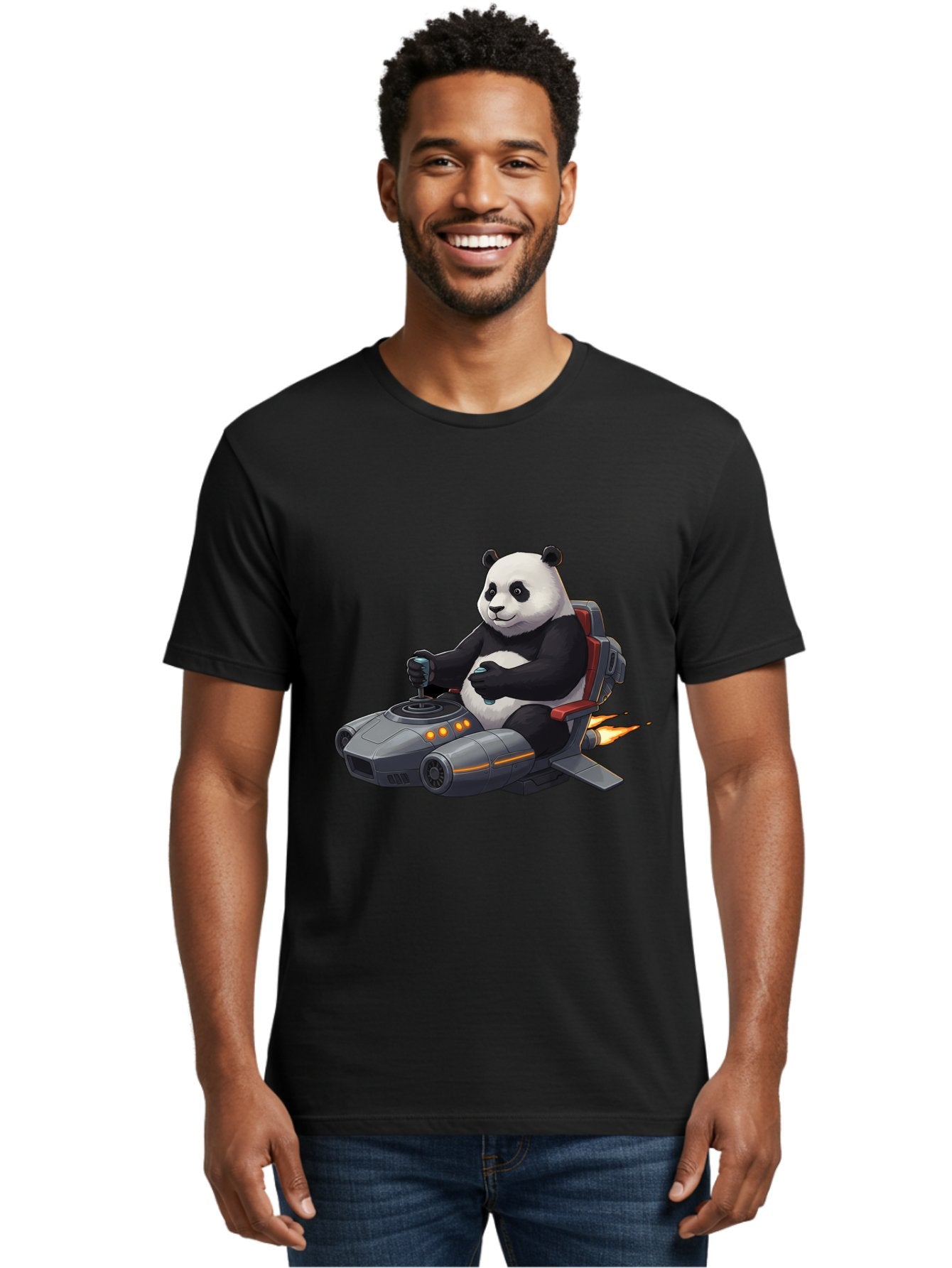 Panda-Pilot Men'S Graphic Tee, 100% Cotton, Comfortable Casual Summer Wear, Machine Washable, Vintage Camera, Old Camera, Antique Camera, Black Camera, Classic Photography, Photography Equipment, Nostalgic Device, Film Camera, Camera Art Baf315 18