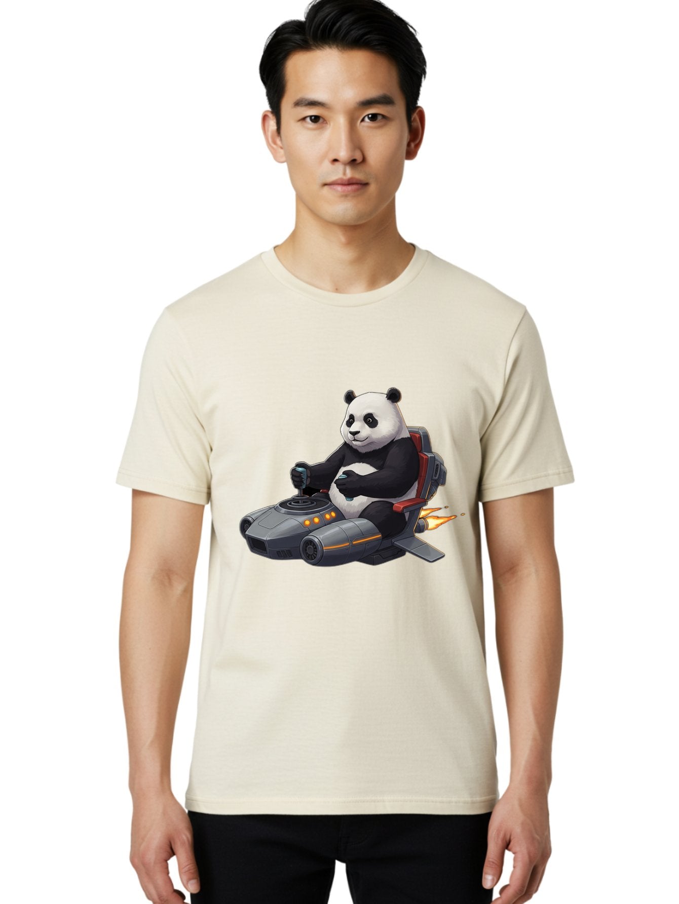 Panda-Pilot Men'S Graphic Tee, 100% Cotton, Comfortable Casual Summer Wear, Machine Washable, Vintage Camera, Old Camera, Antique Camera, Black Camera, Classic Photography, Photography Equipment, Nostalgic Device, Film Camera, Camera Art Baf315 26