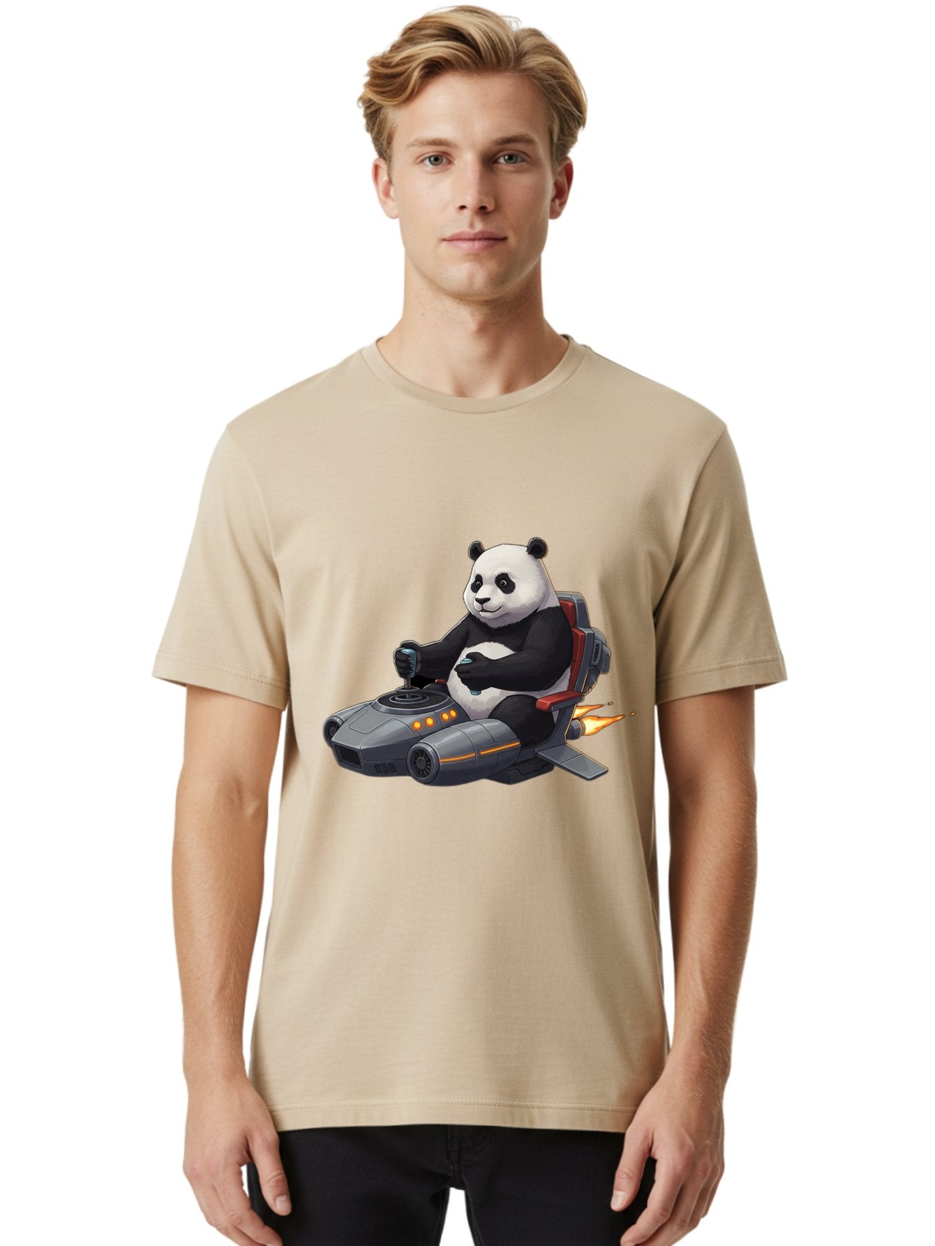 Panda-Pilot Men'S Graphic Tee, 100% Cotton, Comfortable Casual Summer Wear, Machine Washable, Vintage Camera, Old Camera, Antique Camera, Black Camera, Classic Photography, Photography Equipment, Nostalgic Device, Film Camera, Camera Art Baf315 21