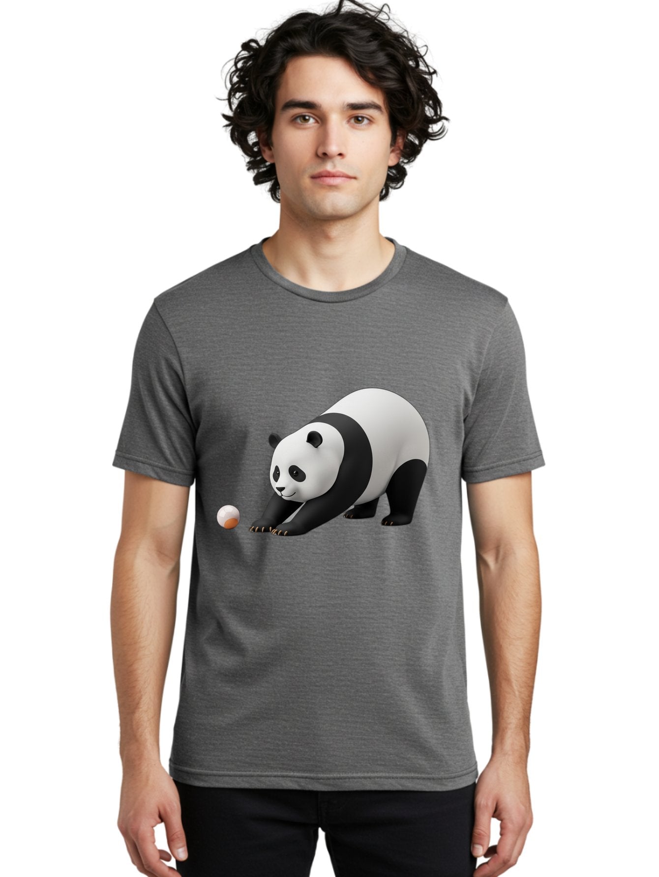 Panda-Playing-With-Ball Men'S Graphic Tee, 100% Cotton, Comfortable Casual Summer Wear, Machine Washable, Vintage Camera, Old Camera, Antique Camera, Black Camera, Classic Photography, Photography Equipment, Nostalgic Device, Film Camera, Baf316 23