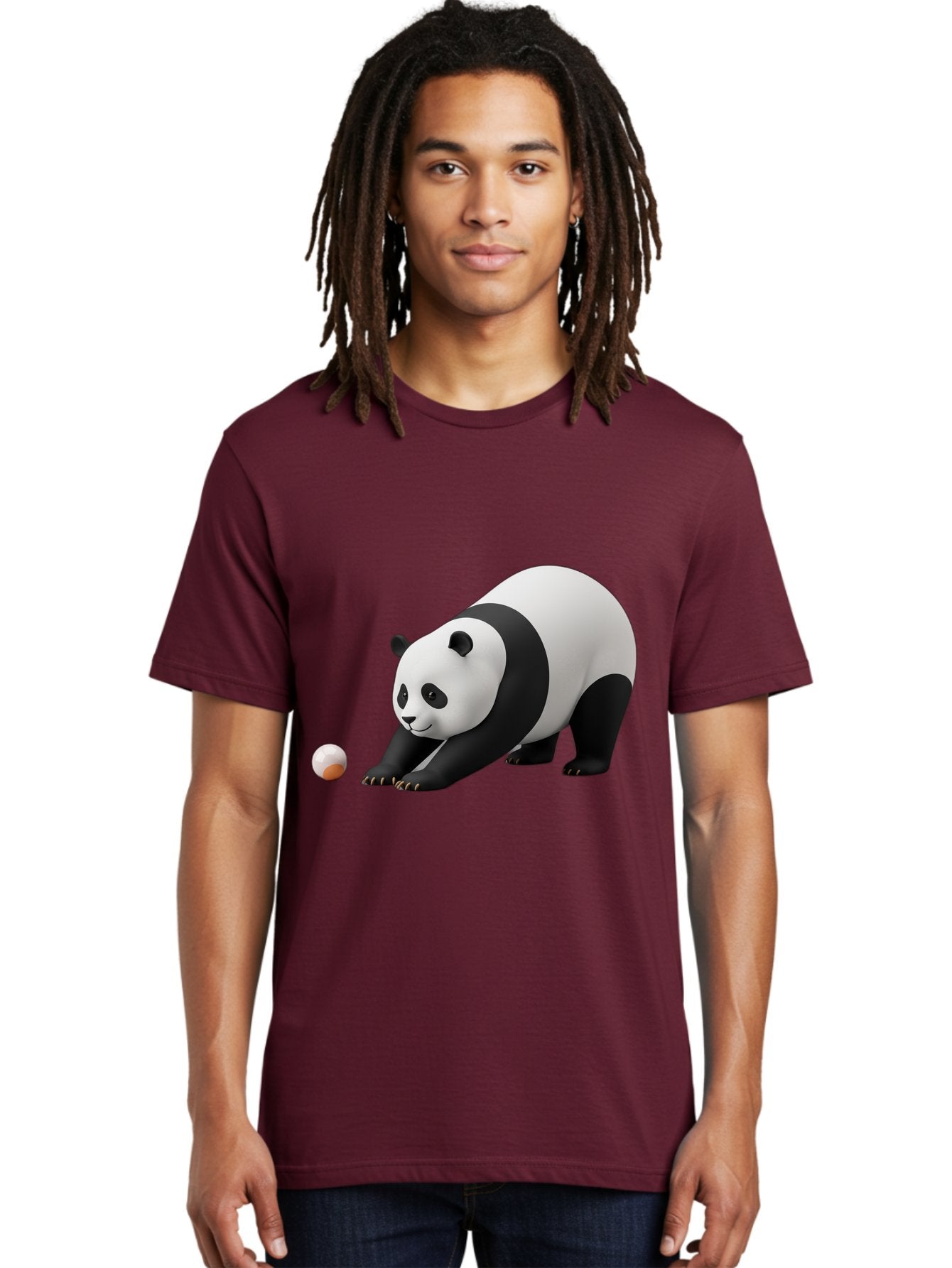 Panda-Playing-With-Ball Men'S Graphic Tee, 100% Cotton, Comfortable Casual Summer Wear, Machine Washable, Vintage Camera, Old Camera, Antique Camera, Black Camera, Classic Photography, Photography Equipment, Nostalgic Device, Film Camera, Baf316 22