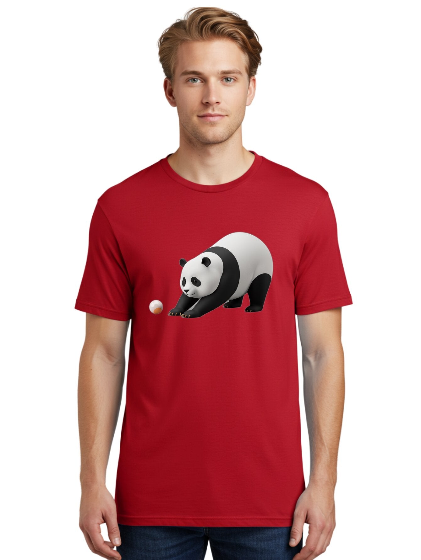 Panda-Playing-With-Ball Men'S Graphic Tee, 100% Cotton, Comfortable Casual Summer Wear, Machine Washable, Vintage Camera, Old Camera, Antique Camera, Black Camera, Classic Photography, Photography Equipment, Nostalgic Device, Film Camera, Baf316 28