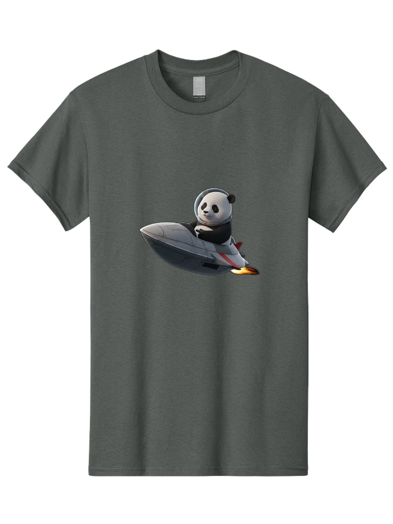 Panda-Riding-Spaceship-1 Men'S Graphic Tee, 100% Cotton, Comfortable Casual Summer Wear, Machine Washable, Vintage Camera, Old Camera, Antique Camera, Black Camera, Classic Photography, Photography Equipment, Nostalgic Device, Film Camera, Baf319 5