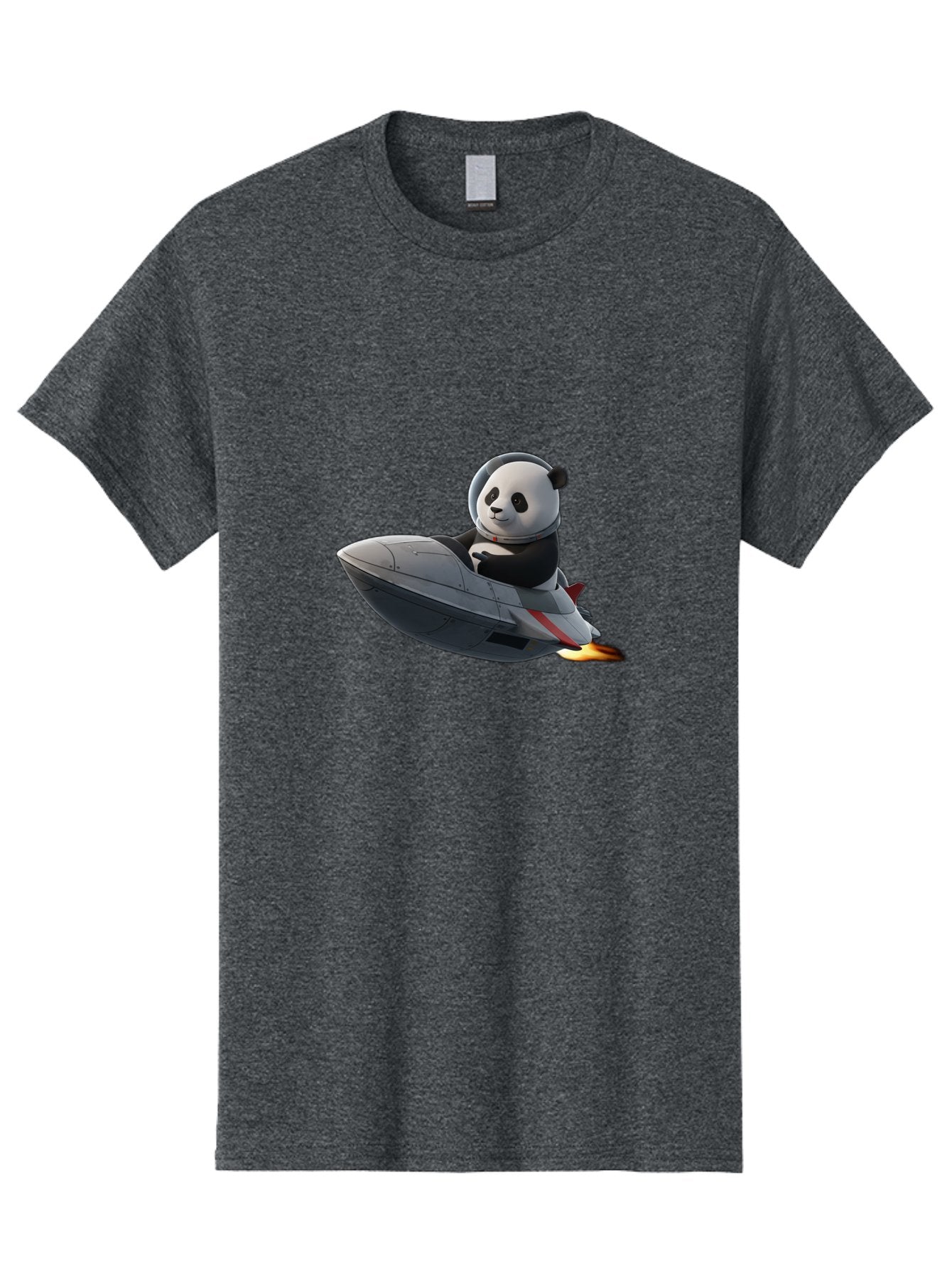 Panda-Riding-Spaceship-1 Men'S Graphic Tee, 100% Cotton, Comfortable Casual Summer Wear, Machine Washable, Vintage Camera, Old Camera, Antique Camera, Black Camera, Classic Photography, Photography Equipment, Nostalgic Device, Film Camera, Baf319 4