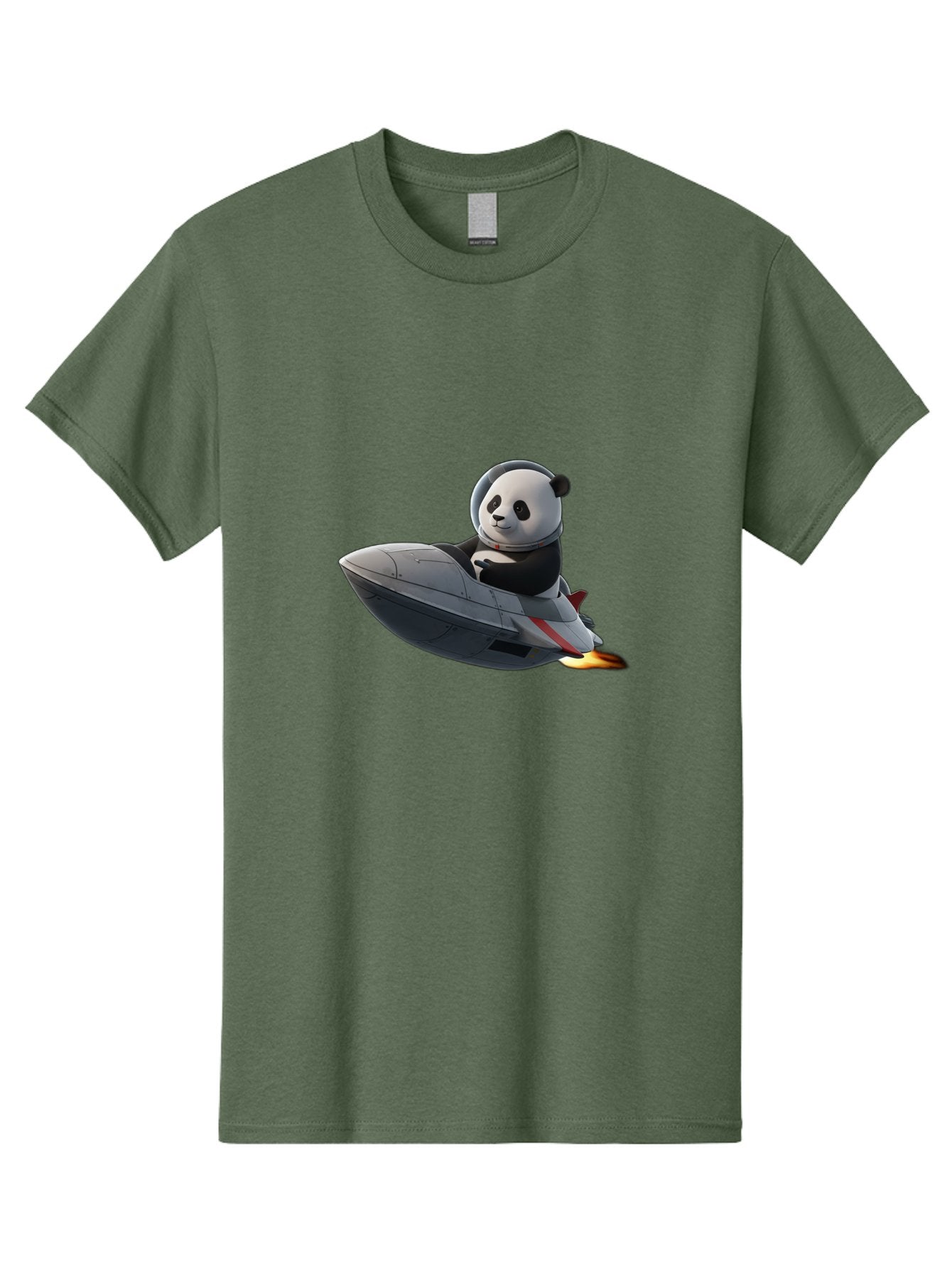 Panda-Riding-Spaceship-1 Men'S Graphic Tee, 100% Cotton, Comfortable Casual Summer Wear, Machine Washable, Vintage Camera, Old Camera, Antique Camera, Black Camera, Classic Photography, Photography Equipment, Nostalgic Device, Film Camera, Baf319 12