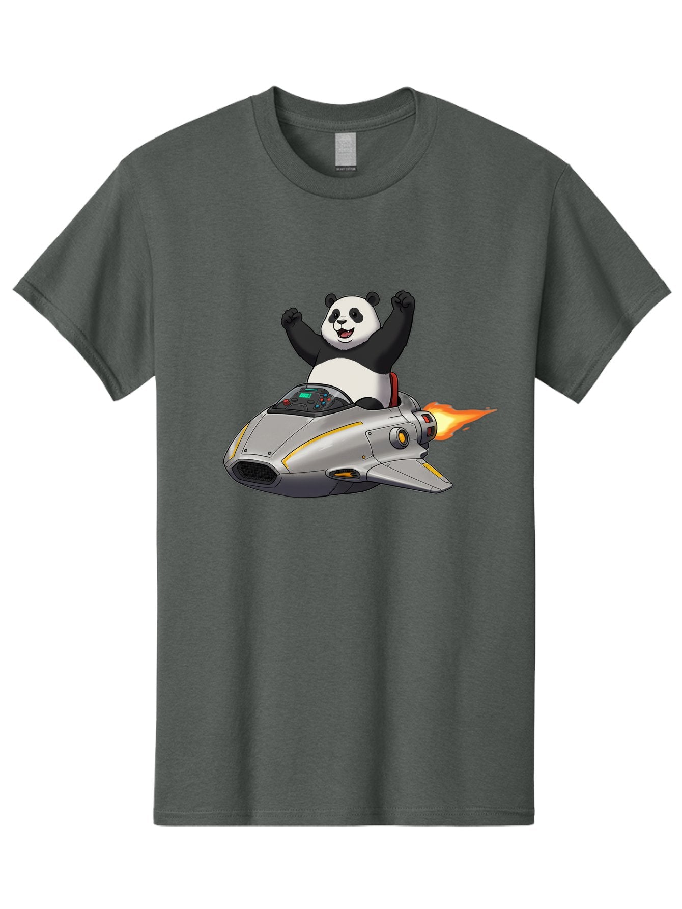 Panda-Riding-Spaceship Men'S Graphic Tee, 100% Cotton, Comfortable Casual Summer Wear, Machine Washable, Vintage Camera, Old Camera, Antique Camera, Black Camera, Classic Photography, Photography Equipment, Nostalgic Device, Film Camera, Baf320 5