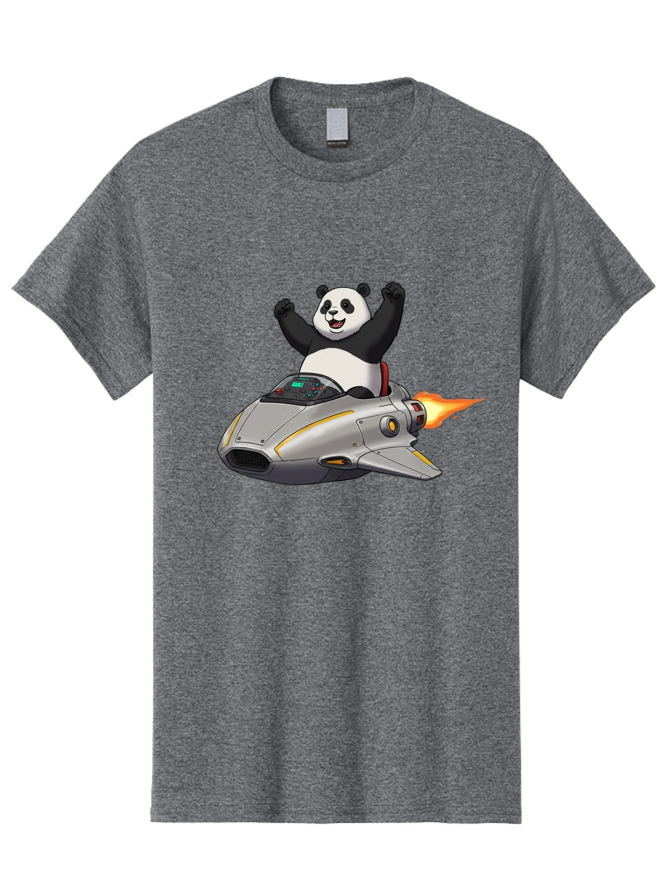 Panda-Riding-Spaceship Men'S Graphic Tee, 100% Cotton, Comfortable Casual Summer Wear, Machine Washable, Vintage Camera, Old Camera, Antique Camera, Black Camera, Classic Photography, Photography Equipment, Nostalgic Device, Film Camera, Baf320 8