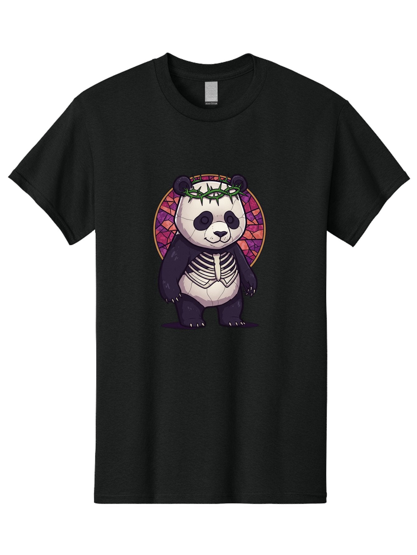Panda-Skeleton-Jesus Men'S Graphic Tee, 100% Cotton, Comfortable Casual Summer Wear, Machine Washable, Vintage Camera, Old Camera, Antique Camera, Black Camera, Classic Photography, Photography Equipment, Nostalgic Device, Film Camera, Baf322 11