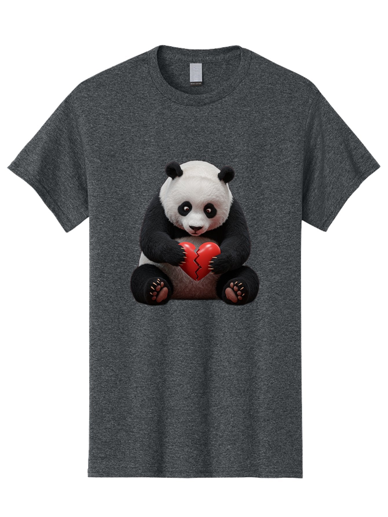 Panda-With-Broken-Heart-1 Men'S Graphic Tee, 100% Cotton, Comfortable Casual Summer Wear, Machine Washable, Vintage Camera, Old Camera, Antique Camera, Black Camera, Classic Photography, Photography Equipment, Nostalgic Device, Film Camera, Baf326 6