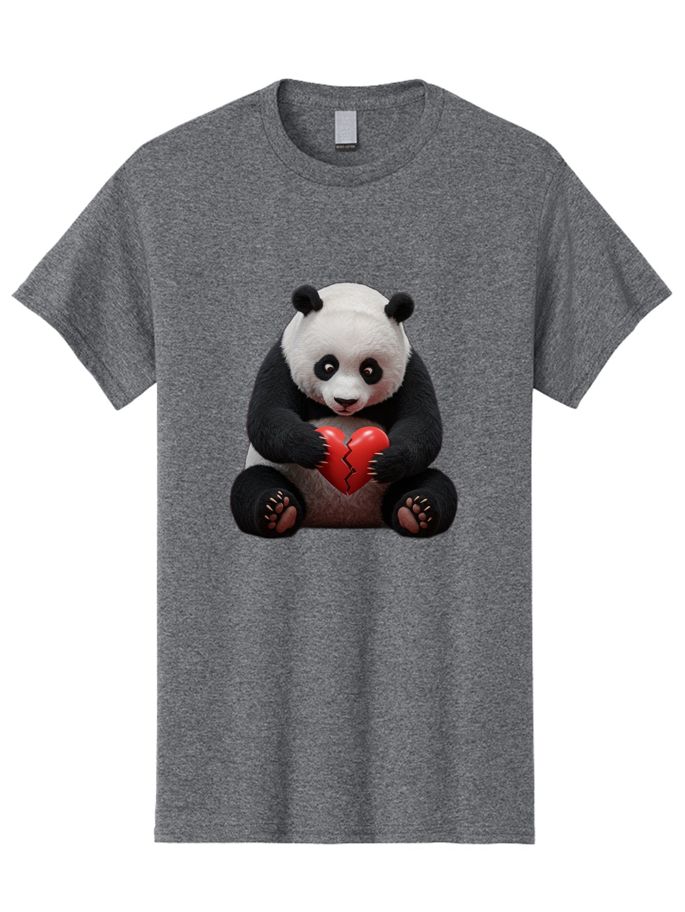 Panda-With-Broken-Heart-1 Men'S Graphic Tee, 100% Cotton, Comfortable Casual Summer Wear, Machine Washable, Vintage Camera, Old Camera, Antique Camera, Black Camera, Classic Photography, Photography Equipment, Nostalgic Device, Film Camera, Baf326 3