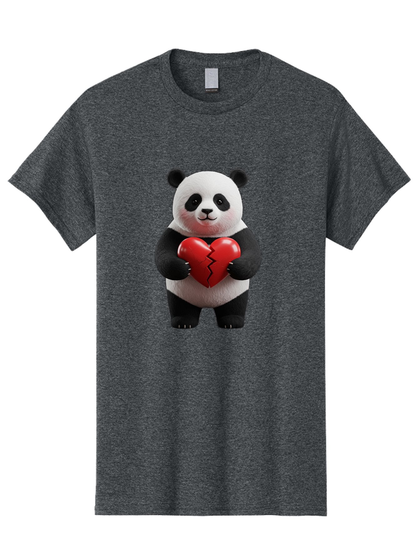 Panda-With-Broken-Heart-2 Men'S Graphic Tee, 100% Cotton, Comfortable Casual Summer Wear, Machine Washable, Vintage Camera, Old Camera, Antique Camera, Black Camera, Classic Photography, Photography Equipment, Nostalgic Device, Film Camera, Baf327 4