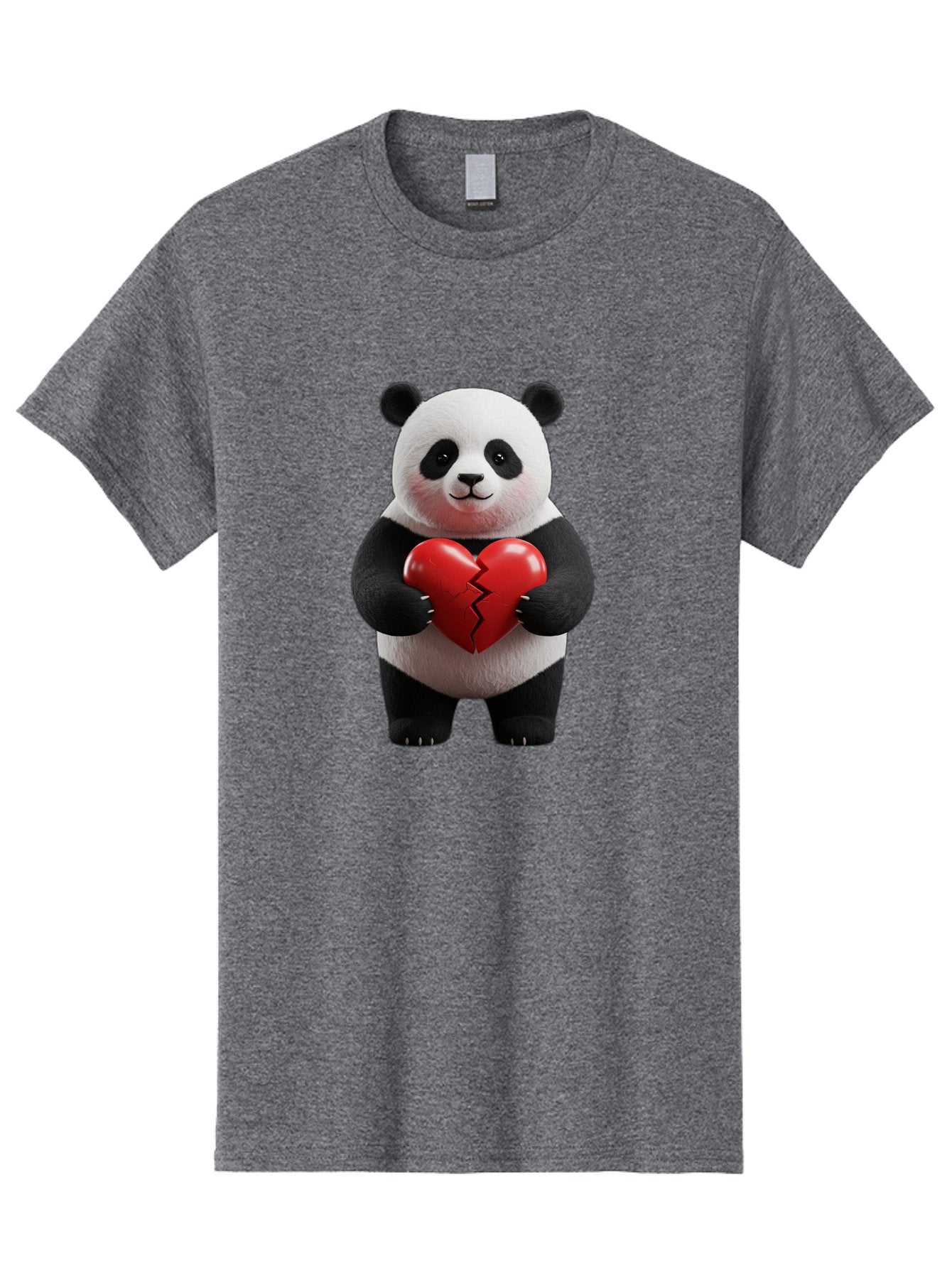 Panda-With-Broken-Heart-2 Men'S Graphic Tee, 100% Cotton, Comfortable Casual Summer Wear, Machine Washable, Vintage Camera, Old Camera, Antique Camera, Black Camera, Classic Photography, Photography Equipment, Nostalgic Device, Film Camera, Baf327 3