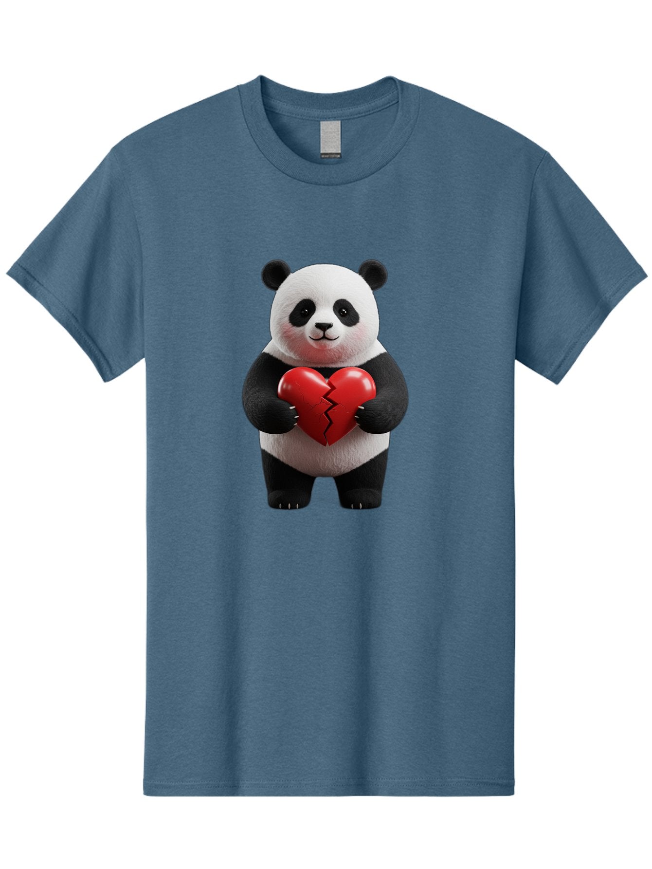 Panda-With-Broken-Heart-2 Men'S Graphic Tee, 100% Cotton, Comfortable Casual Summer Wear, Machine Washable, Vintage Camera, Old Camera, Antique Camera, Black Camera, Classic Photography, Photography Equipment, Nostalgic Device, Film Camera, Baf327