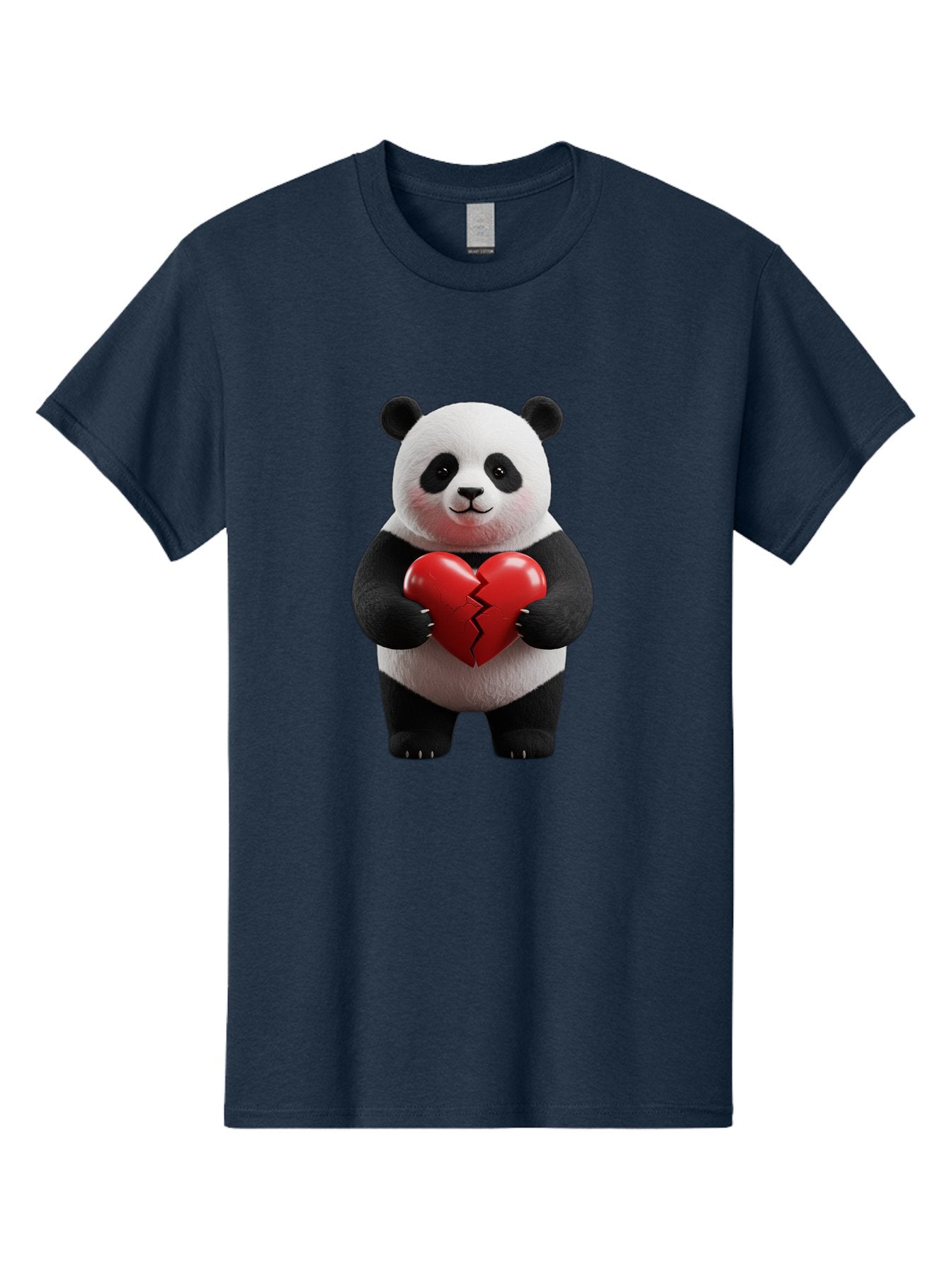 Panda-With-Broken-Heart-2 Men'S Graphic Tee, 100% Cotton, Comfortable Casual Summer Wear, Machine Washable, Vintage Camera, Old Camera, Antique Camera, Black Camera, Classic Photography, Photography Equipment, Nostalgic Device, Film Camera, Baf327