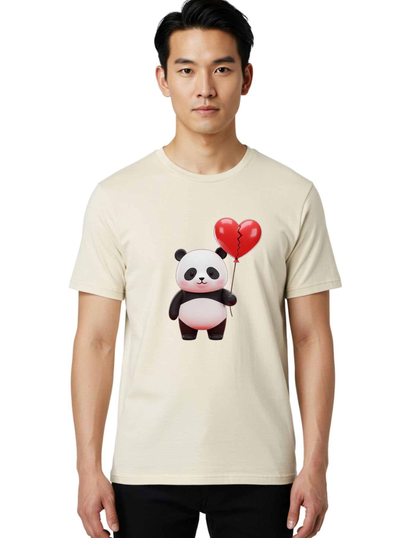 Panda-With-Broken-Heart-Balloon Men'S Graphic Tee, 100% Cotton, Comfortable Casual Summer Wear, Machine Washable, Vintage Camera, Old Camera, Antique Camera, Black Camera, Classic Photography, Photography Equipment, Nostalgic Device, Baf328 19