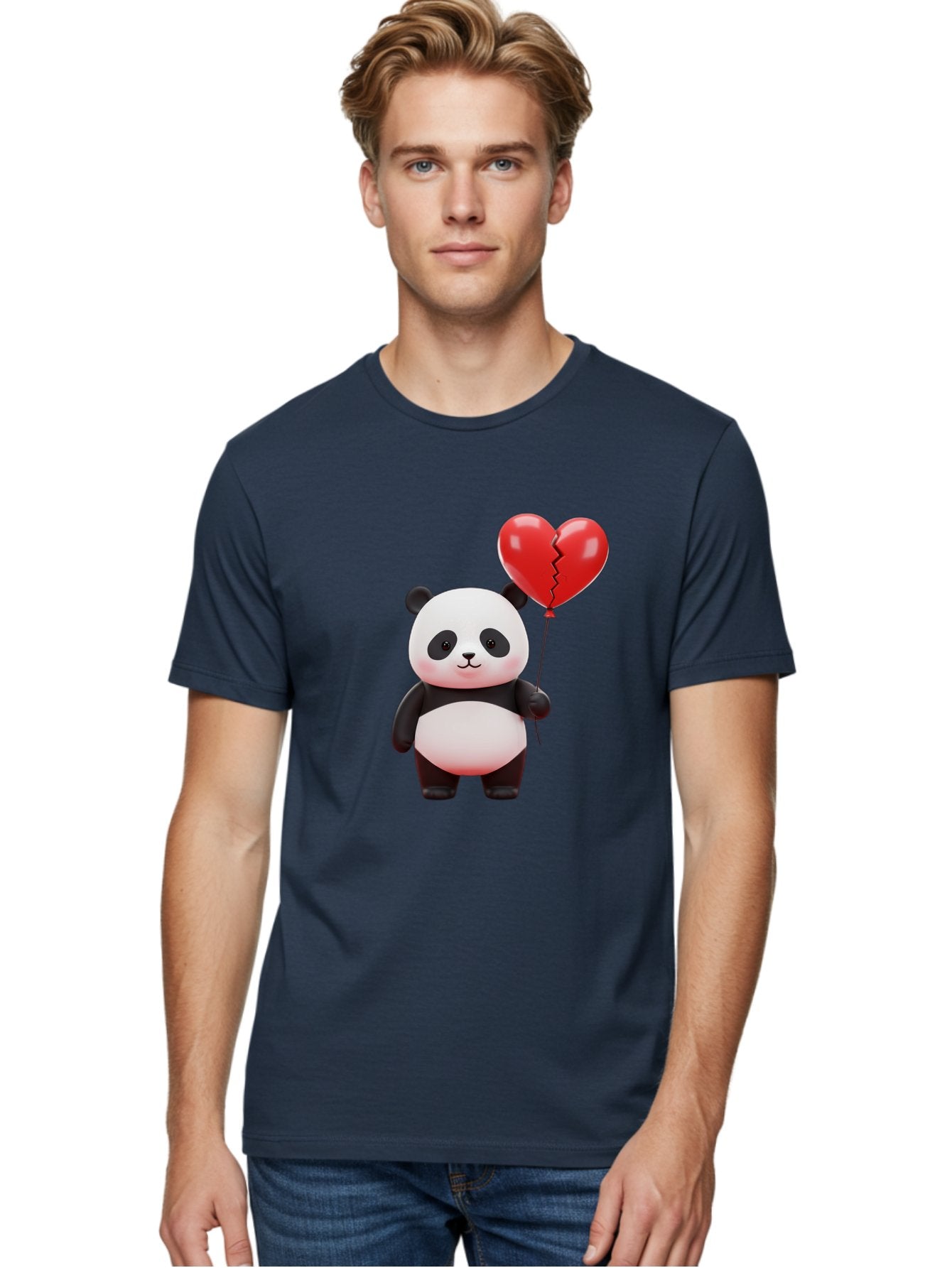 Panda-With-Broken-Heart-Balloon Men'S Graphic Tee, 100% Cotton, Comfortable Casual Summer Wear, Machine Washable, Vintage Camera, Old Camera, Antique Camera, Black Camera, Classic Photography, Photography Equipment, Nostalgic Device, Baf328 23