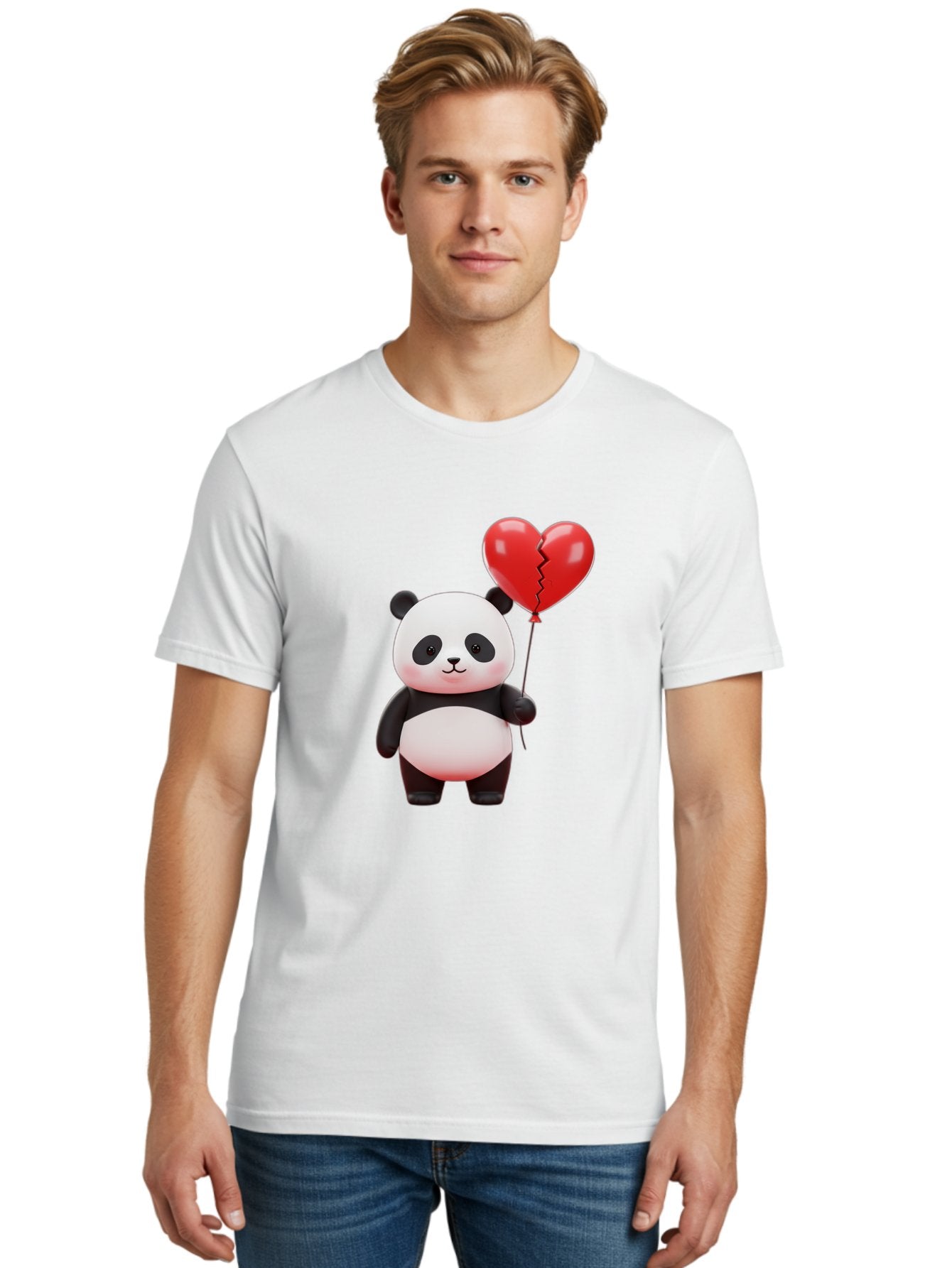 Panda-With-Broken-Heart-Balloon Men'S Graphic Tee, 100% Cotton, Comfortable Casual Summer Wear, Machine Washable, Vintage Camera, Old Camera, Antique Camera, Black Camera, Classic Photography, Photography Equipment, Nostalgic Device, Baf328 25