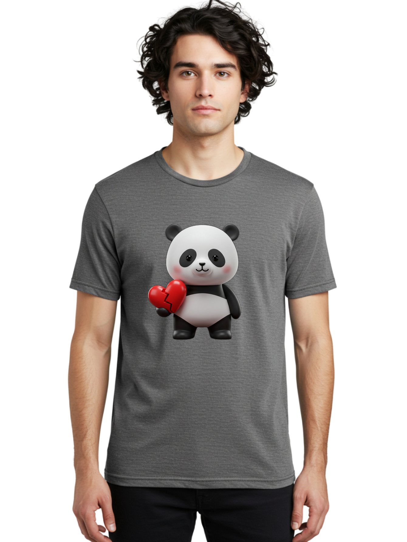 Panda-With-Broken-Heart Men'S Graphic Tee, 100% Cotton, Comfortable Casual Summer Wear, Machine Washable, Vintage Camera, Old Camera, Antique Camera, Black Camera, Classic Photography, Photography Equipment, Nostalgic Device, Film Camera, Baf329 16