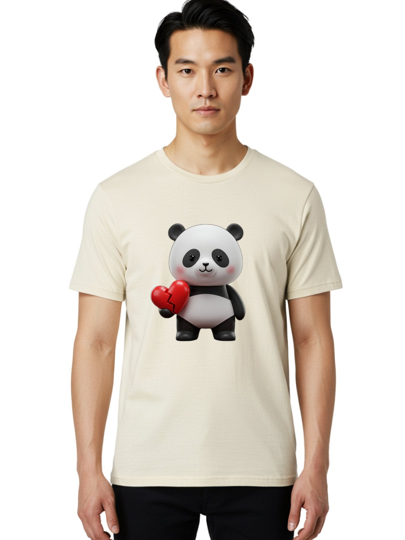 Panda-With-Broken-Heart Men'S Graphic Tee, 100% Cotton, Comfortable Casual Summer Wear, Machine Washable, Vintage Camera, Old Camera, Antique Camera, Black Camera, Classic Photography, Photography Equipment, Nostalgic Device, Film Camera, Baf329 26