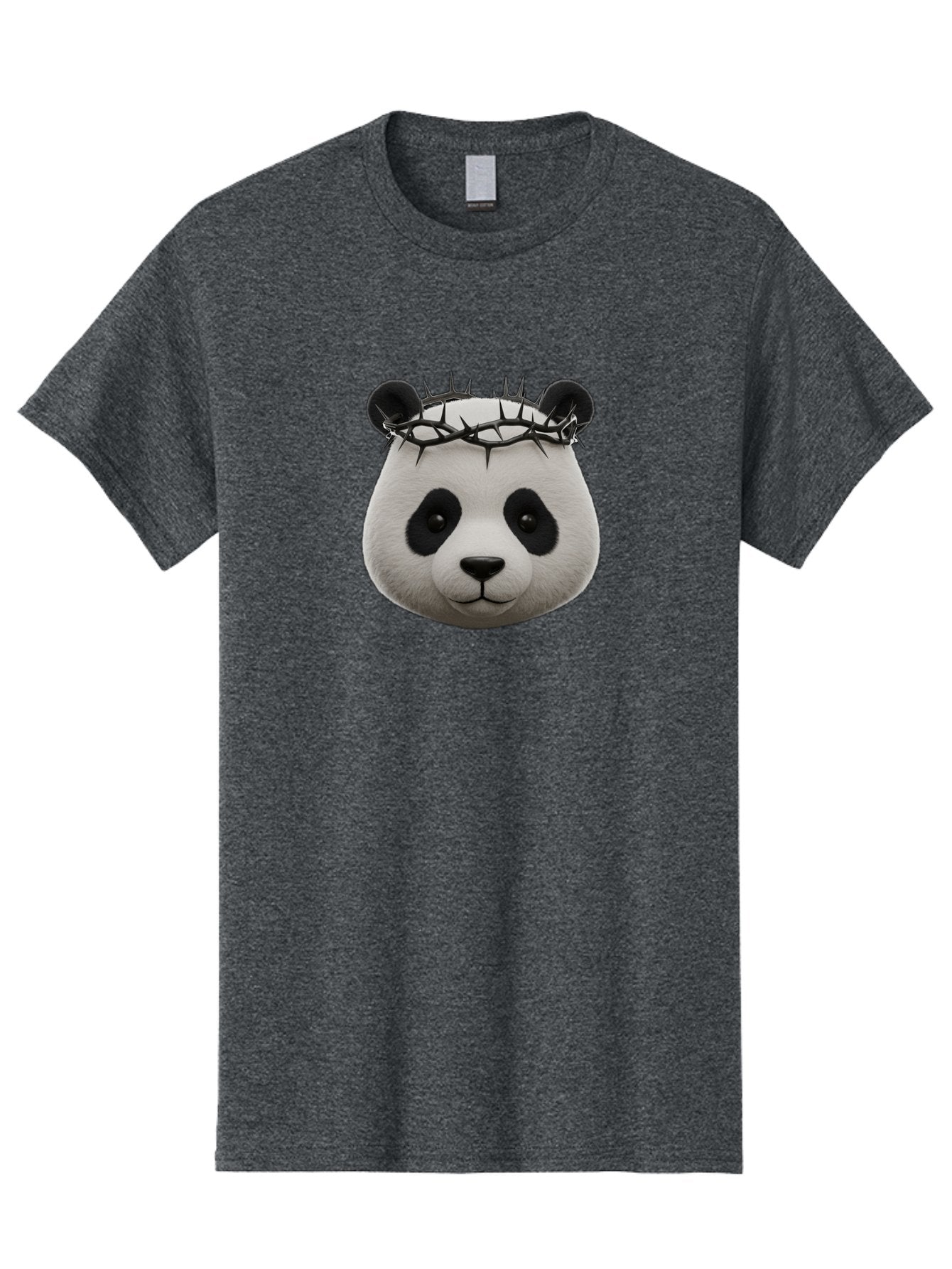 Panda-With-Crown-Of-Thorns-1 Men'S Graphic Tee, 100% Cotton, Comfortable Casual Summer Wear, Machine Washable, Vintage Camera, Old Camera, Antique Camera, Black Camera, Classic Photography, Photography Equipment, Nostalgic Device, Film Camera, Baf331 10