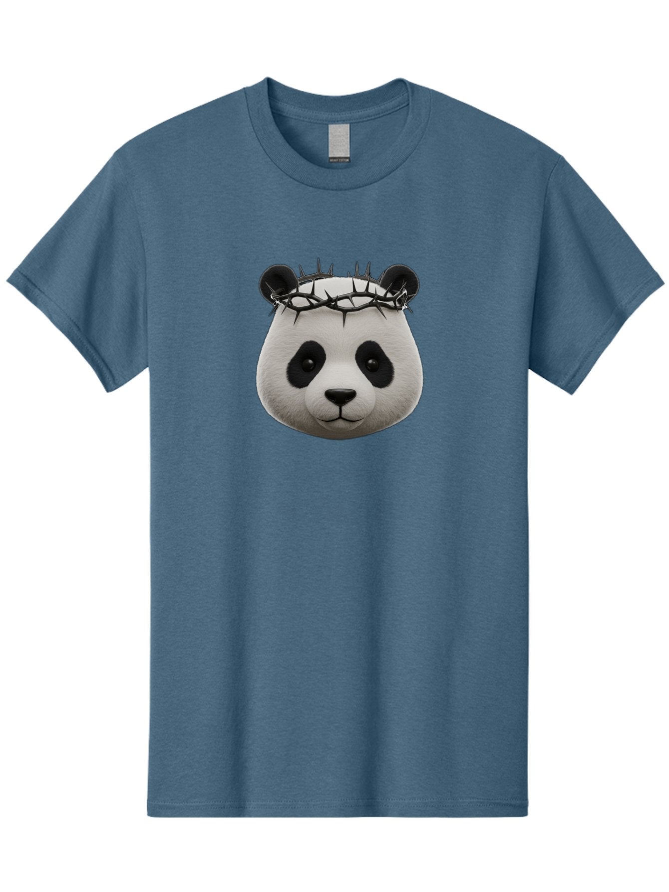 Panda-With-Crown-Of-Thorns-1 Men'S Graphic Tee, 100% Cotton, Comfortable Casual Summer Wear, Machine Washable, Vintage Camera, Old Camera, Antique Camera, Black Camera, Classic Photography, Photography Equipment, Nostalgic Device, Film Camera, Baf331 9