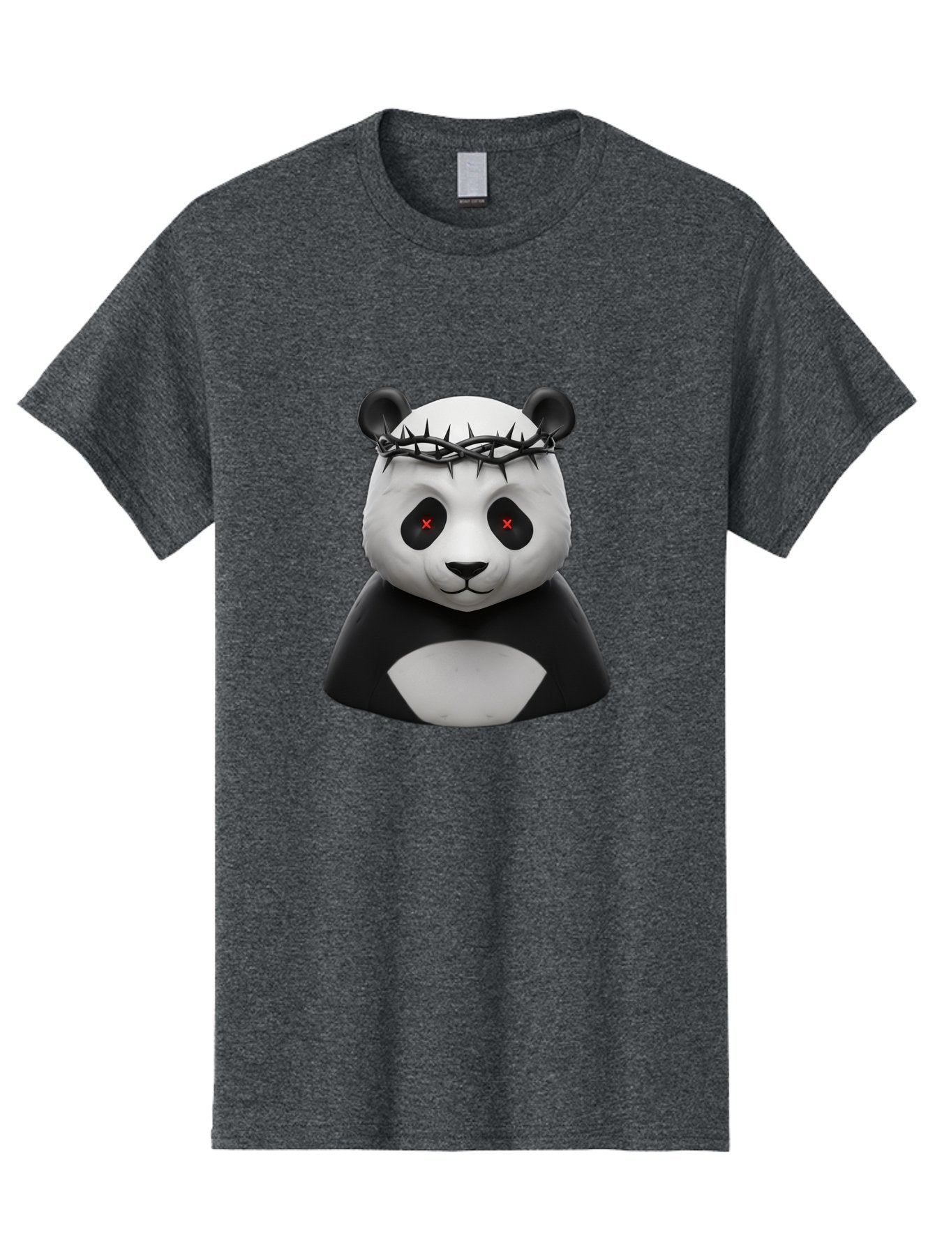 Panda-With-Crown-Of-Thorns-2 Men'S Graphic Tee, 100% Cotton, Comfortable Casual Summer Wear, Machine Washable, Vintage Camera, Old Camera, Antique Camera, Black Camera, Classic Photography, Photography Equipment, Nostalgic Device, Film Camera, Baf332 8