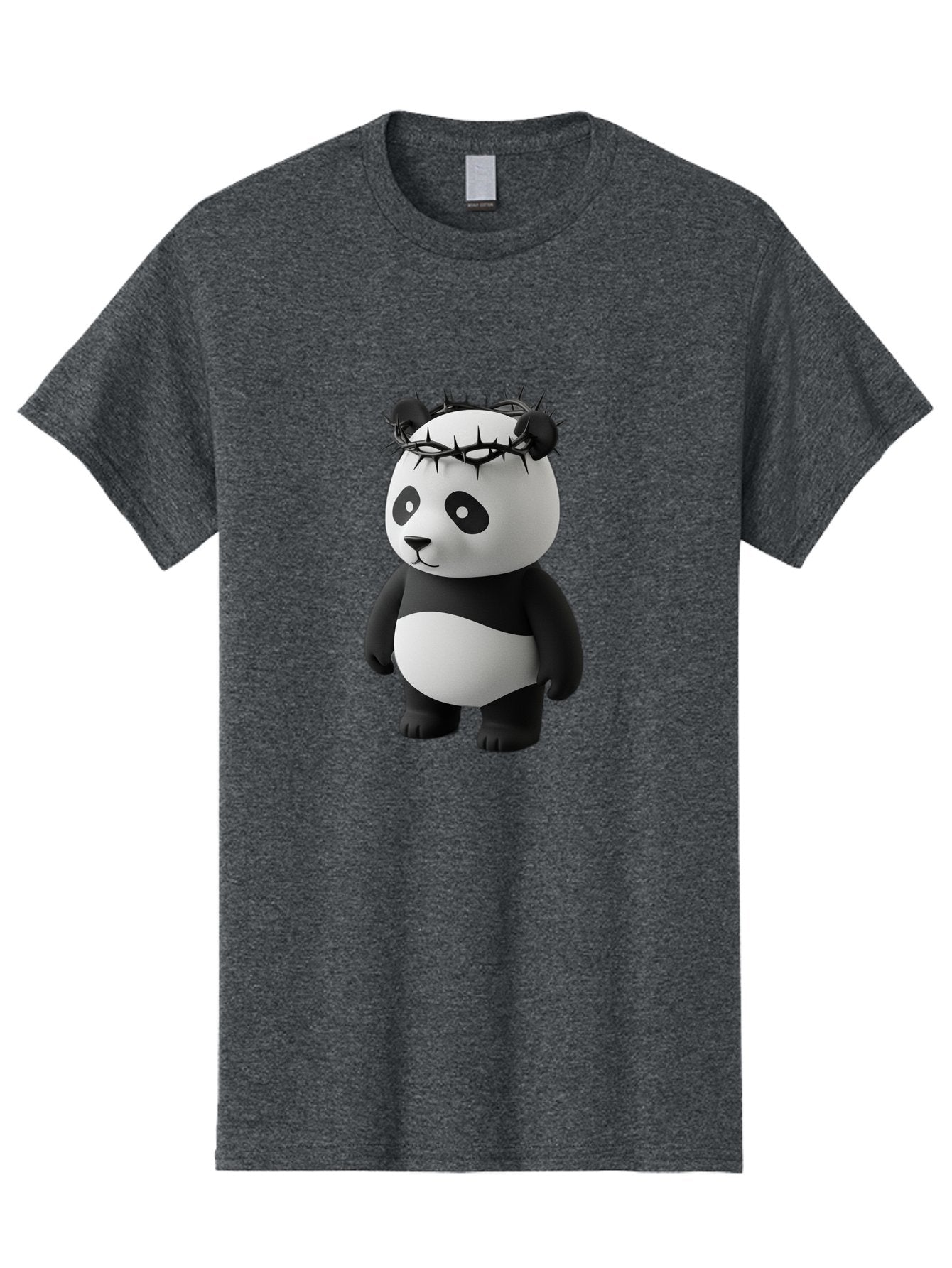 Panda-With-Crown-Of-Thorns-3 Men'S Graphic Tee, 100% Cotton, Comfortable Casual Summer Wear, Machine Washable, Vintage Camera, Old Camera, Antique Camera, Black Camera, Classic Photography, Photography Equipment, Nostalgic Device, Film Camera, Baf333 12