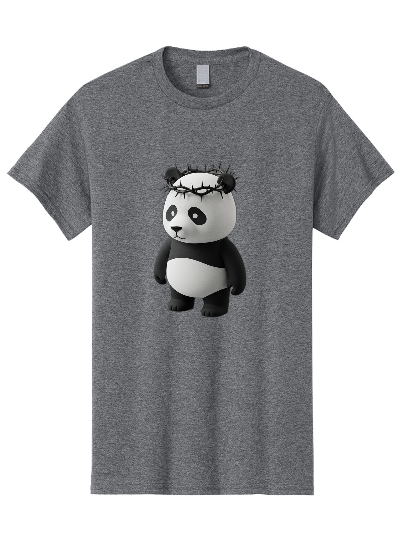 Panda-With-Crown-Of-Thorns-3 Men'S Graphic Tee, 100% Cotton, Comfortable Casual Summer Wear, Machine Washable, Vintage Camera, Old Camera, Antique Camera, Black Camera, Classic Photography, Photography Equipment, Nostalgic Device, Film Camera, Baf333 14