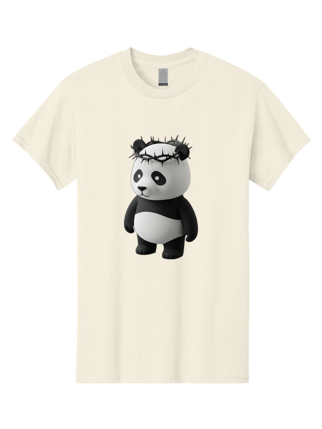 Panda-With-Crown-Of-Thorns-3 Men'S Graphic Tee, 100% Cotton, Comfortable Casual Summer Wear, Machine Washable, Vintage Camera, Old Camera, Antique Camera, Black Camera, Classic Photography, Photography Equipment, Nostalgic Device, Film Camera, Baf333 9