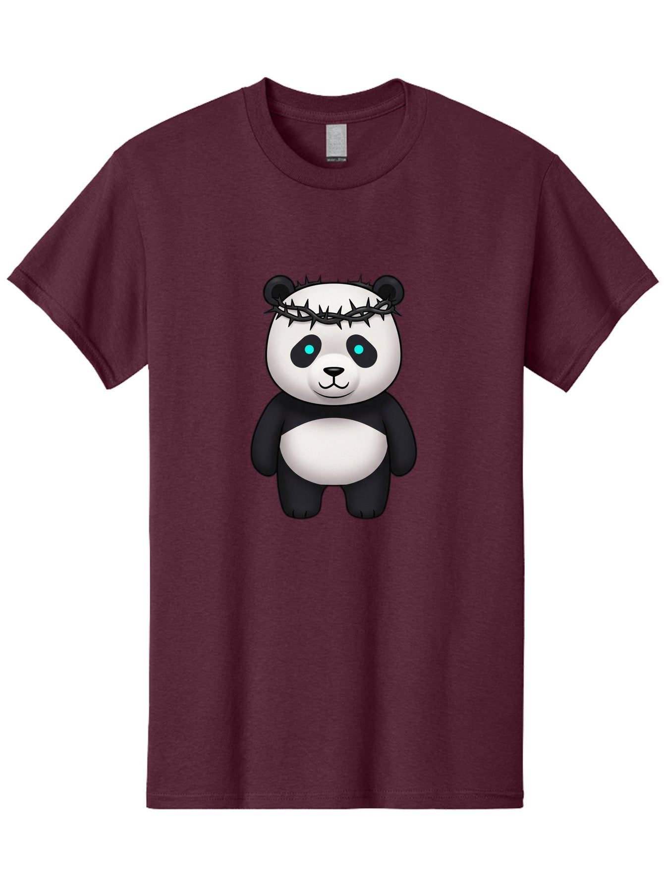 Panda-With-Crown-Of-Thorns Men'S Graphic Tee, 100% Cotton, Comfortable Casual Summer Wear, Machine Washable, Vintage Camera, Old Camera, Antique Camera, Black Camera, Classic Photography, Photography Equipment, Nostalgic Device, Film Camera, Baf334 12