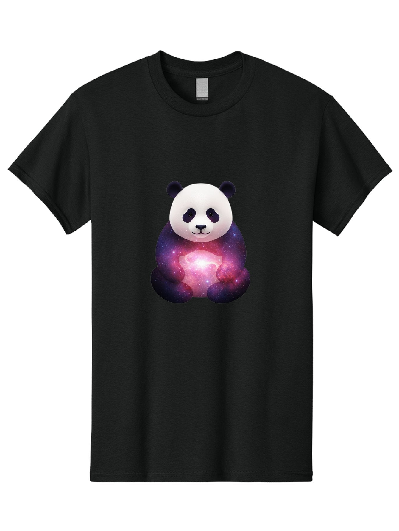 Panda-With-Galaxy Men'S Graphic Tee, 100% Cotton, Comfortable Casual Summer Wear, Machine Washable, Vintage Camera, Old Camera, Antique Camera, Black Camera, Classic Photography, Photography Equipment, Nostalgic Device, Film Camera, Camera Art Baf335