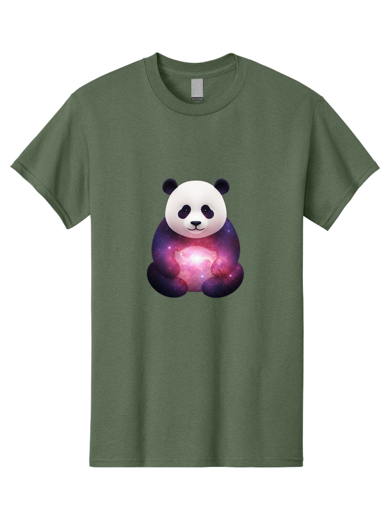 Panda-With-Galaxy Men'S Graphic Tee, 100% Cotton, Comfortable Casual Summer Wear, Machine Washable, Vintage Camera, Old Camera, Antique Camera, Black Camera, Classic Photography, Photography Equipment, Nostalgic Device, Film Camera, Camera Art Baf335 3