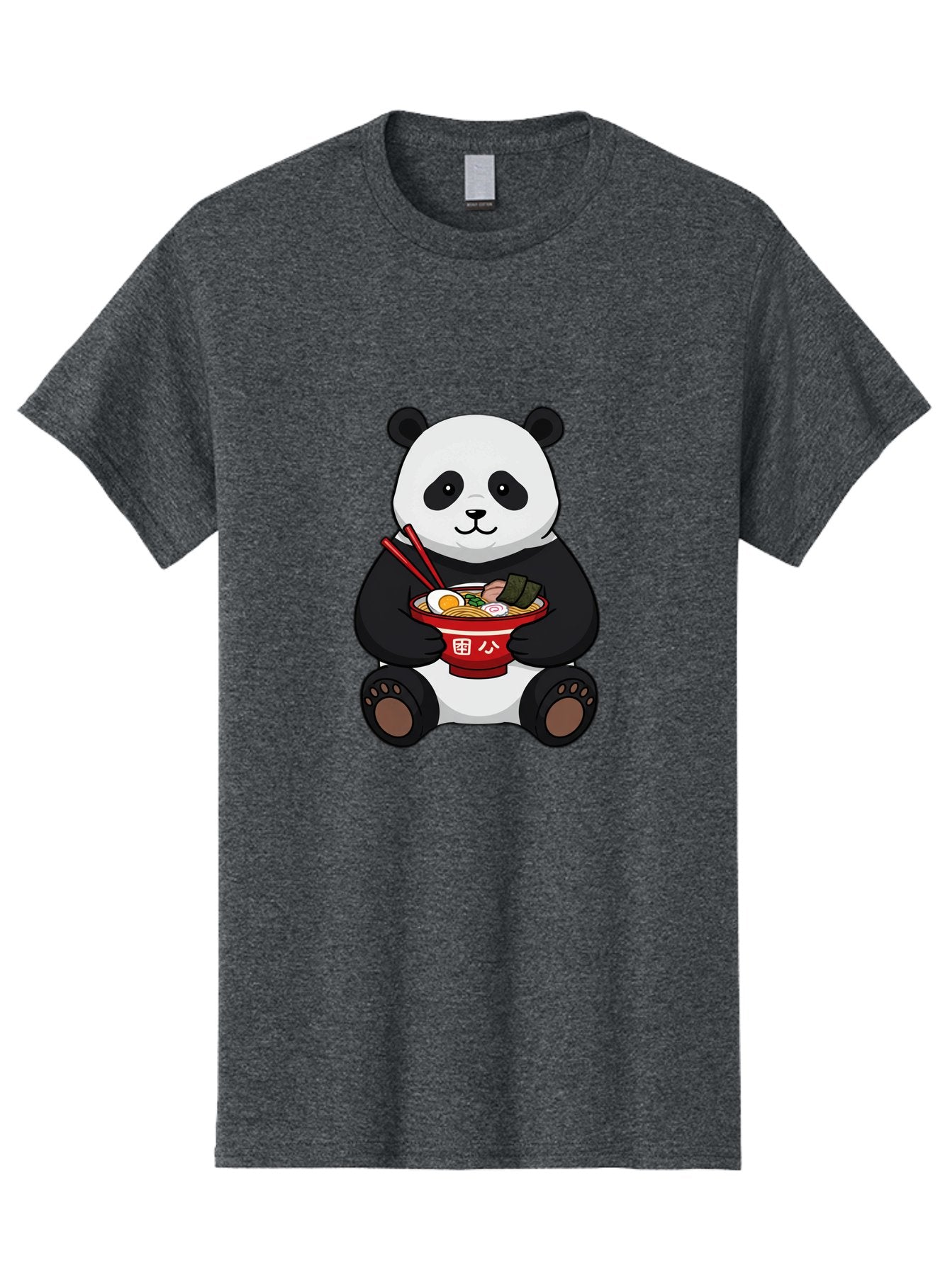 Panda-With-Ramen-1 Men'S Graphic Tee, 100% Cotton, Comfortable Casual Summer Wear, Machine Washable, Vintage Camera, Old Camera, Antique Camera, Black Camera, Classic Photography, Photography Equipment, Nostalgic Device, Film Camera, Baf336 15