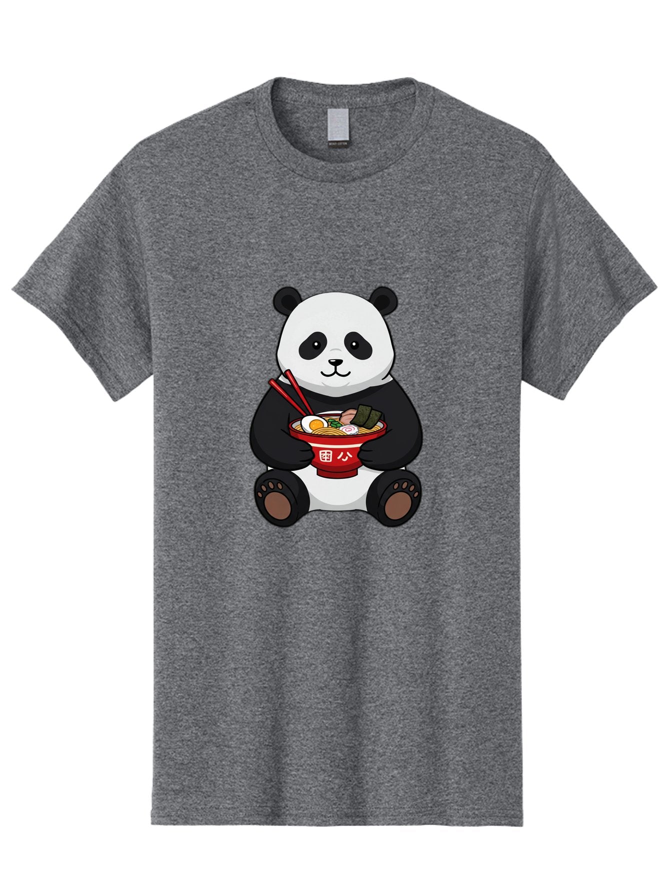 Panda-With-Ramen-1 Men'S Graphic Tee, 100% Cotton, Comfortable Casual Summer Wear, Machine Washable, Vintage Camera, Old Camera, Antique Camera, Black Camera, Classic Photography, Photography Equipment, Nostalgic Device, Film Camera, Baf336