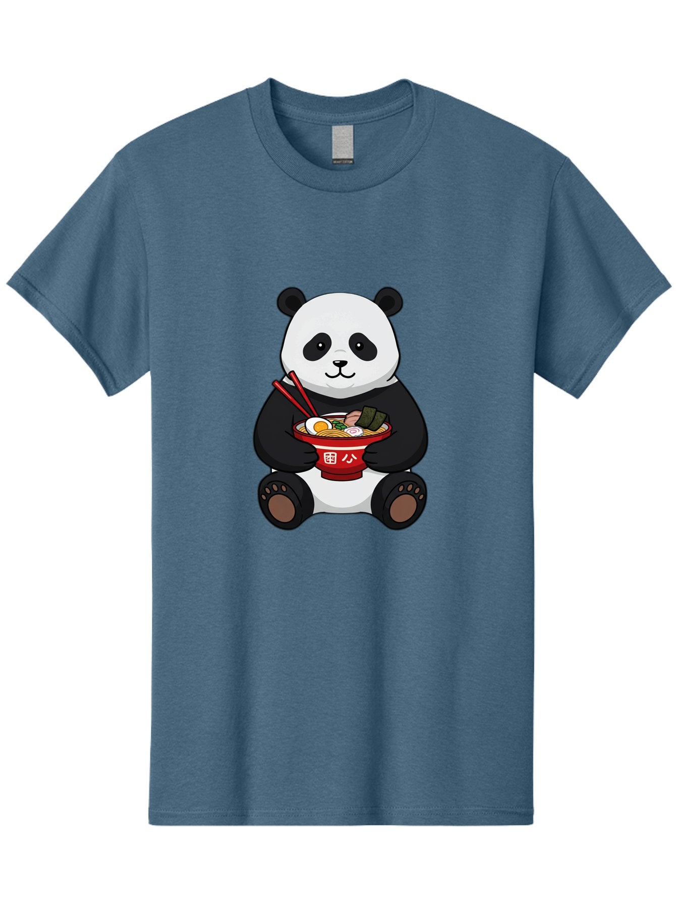 Panda-With-Ramen-1 Men'S Graphic Tee, 100% Cotton, Comfortable Casual Summer Wear, Machine Washable, Vintage Camera, Old Camera, Antique Camera, Black Camera, Classic Photography, Photography Equipment, Nostalgic Device, Film Camera, Baf336 3