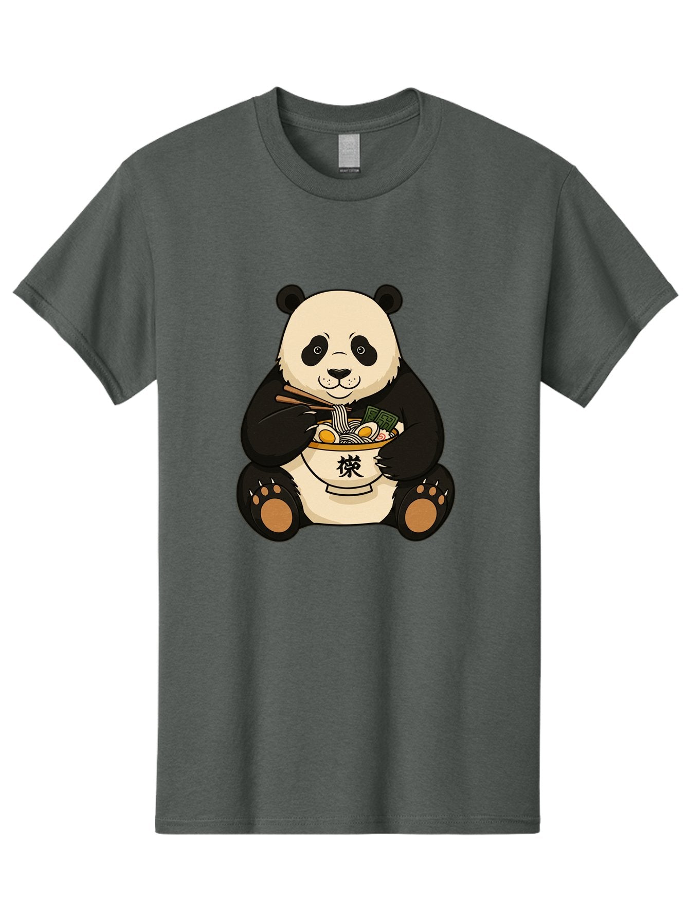 Panda-With-Ramen-2 Men'S Graphic Tee, 100% Cotton, Comfortable Casual Summer Wear, Machine Washable, Vintage Camera, Old Camera, Antique Camera, Black Camera, Classic Photography, Photography Equipment, Nostalgic Device, Film Camera, Baf337 11