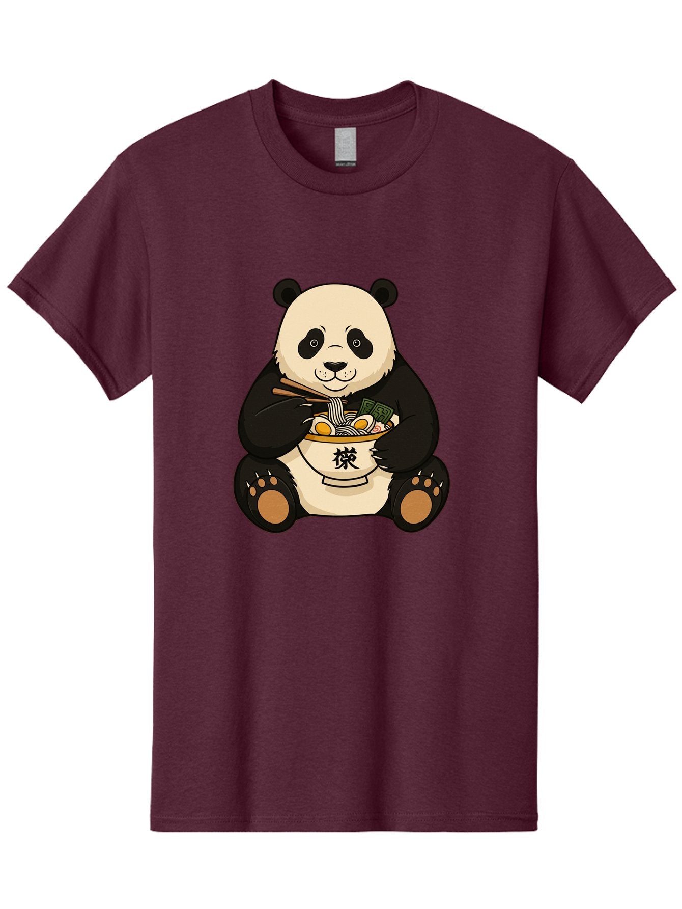 Panda-With-Ramen-2 Men'S Graphic Tee, 100% Cotton, Comfortable Casual Summer Wear, Machine Washable, Vintage Camera, Old Camera, Antique Camera, Black Camera, Classic Photography, Photography Equipment, Nostalgic Device, Film Camera, Baf337 6