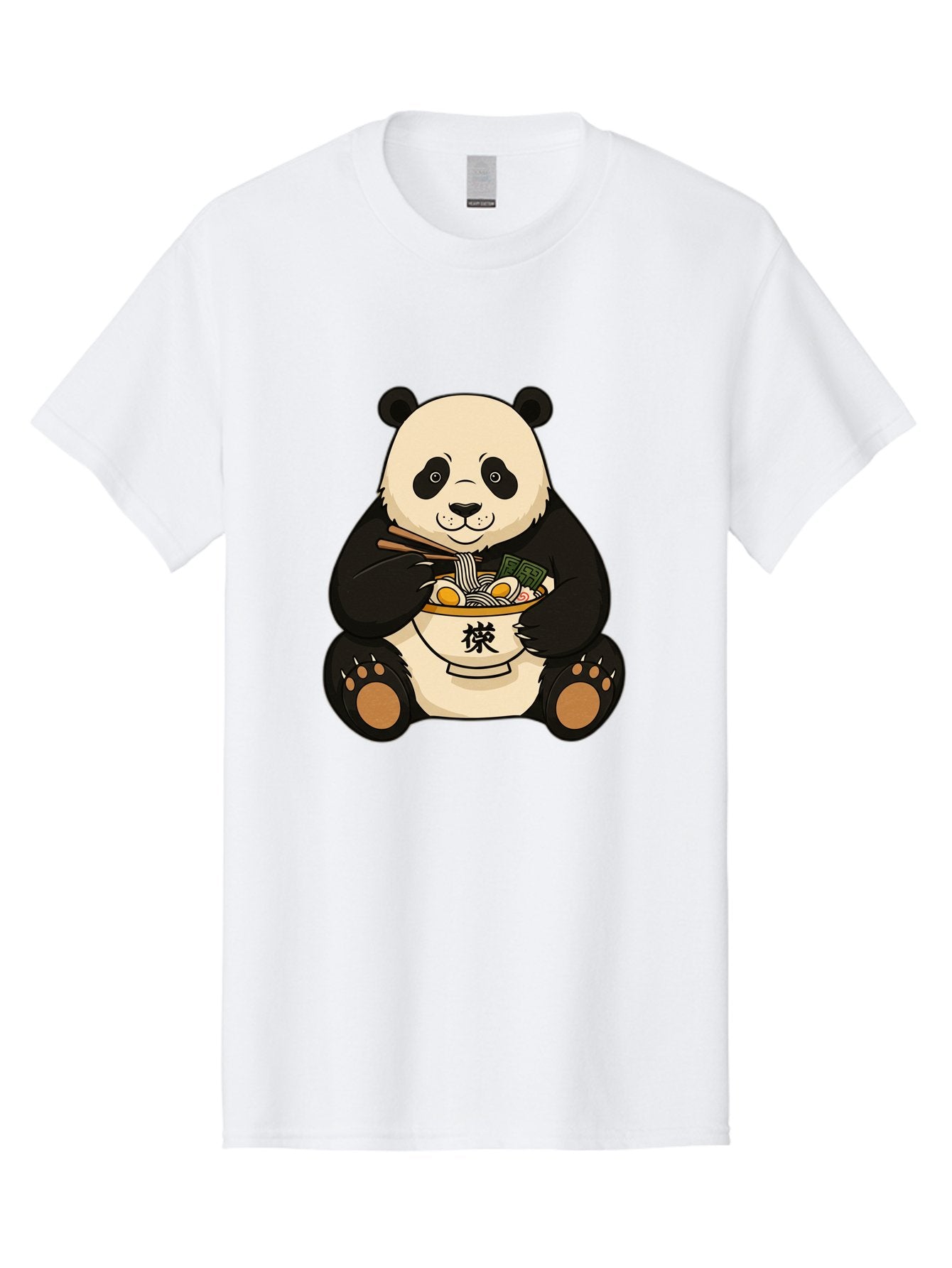 Panda-With-Ramen-2 Men'S Graphic Tee, 100% Cotton, Comfortable Casual Summer Wear, Machine Washable, Vintage Camera, Old Camera, Antique Camera, Black Camera, Classic Photography, Photography Equipment, Nostalgic Device, Film Camera, Baf337 7