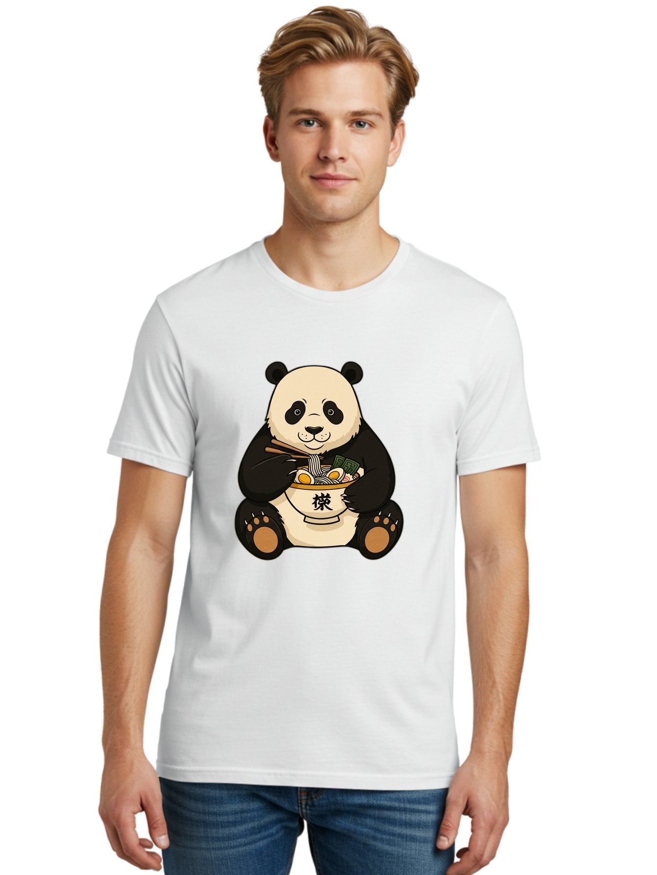 Panda-With-Ramen-2 Men'S Graphic Tee, 100% Cotton, Comfortable Casual Summer Wear, Machine Washable, Vintage Camera, Old Camera, Antique Camera, Black Camera, Classic Photography, Photography Equipment, Nostalgic Device, Film Camera, Baf337 16