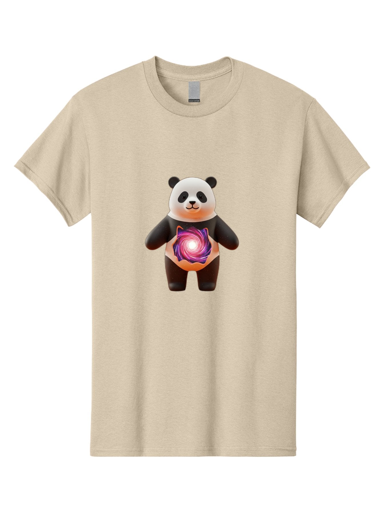 Panda-With-Swirling-Orb Men'S Graphic Tee, 100% Cotton, Comfortable Casual Summer Wear, Machine Washable, Vintage Camera, Old Camera, Antique Camera, Black Camera, Classic Photography, Photography Equipment, Nostalgic Device, Film Camera, Baf339